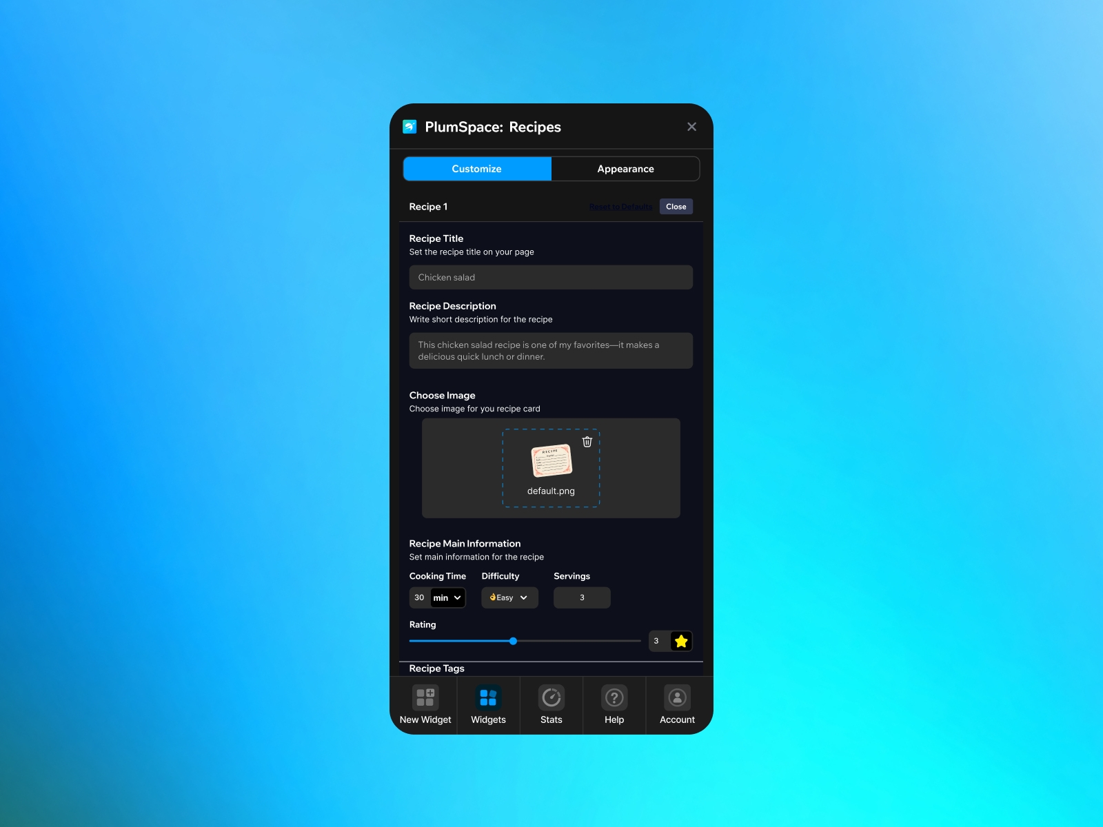 Thumbnail 2 for PlumSpace: Recipes Kit, a Framer Marketplace plugin by PlumSpace.