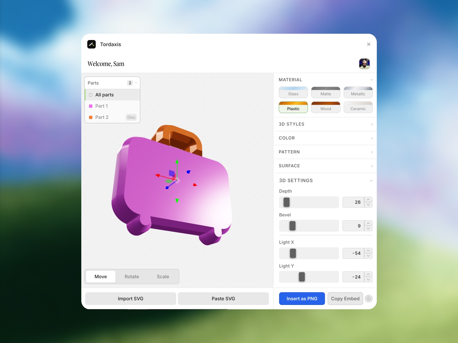 Thumbnail 2 for Tordaxis, a Framer Marketplace template by Muhammed Adepoju.
