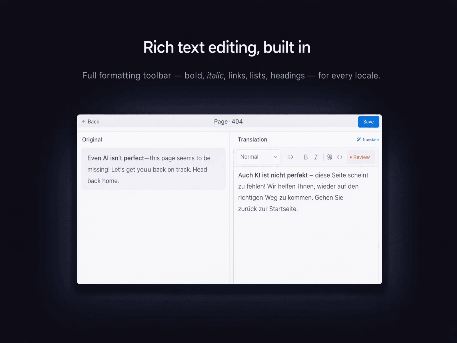 Screenshot 4 for Langsetu, a Framer Marketplace plugin by Dhaivick Jasumal N.
