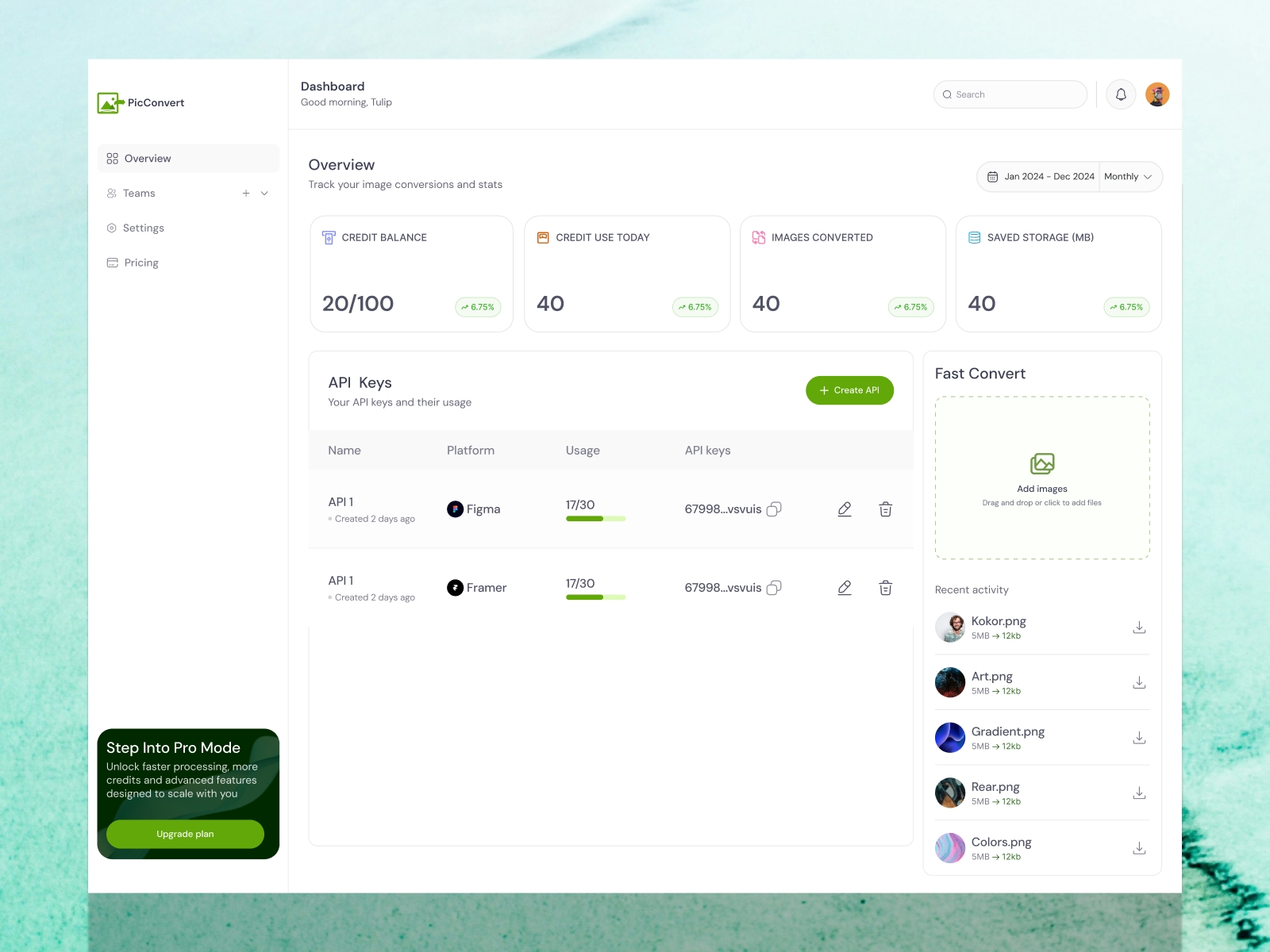 Screenshot 3 for PicConvert, a Framer Marketplace plugin by ADEYEMI AMAO.