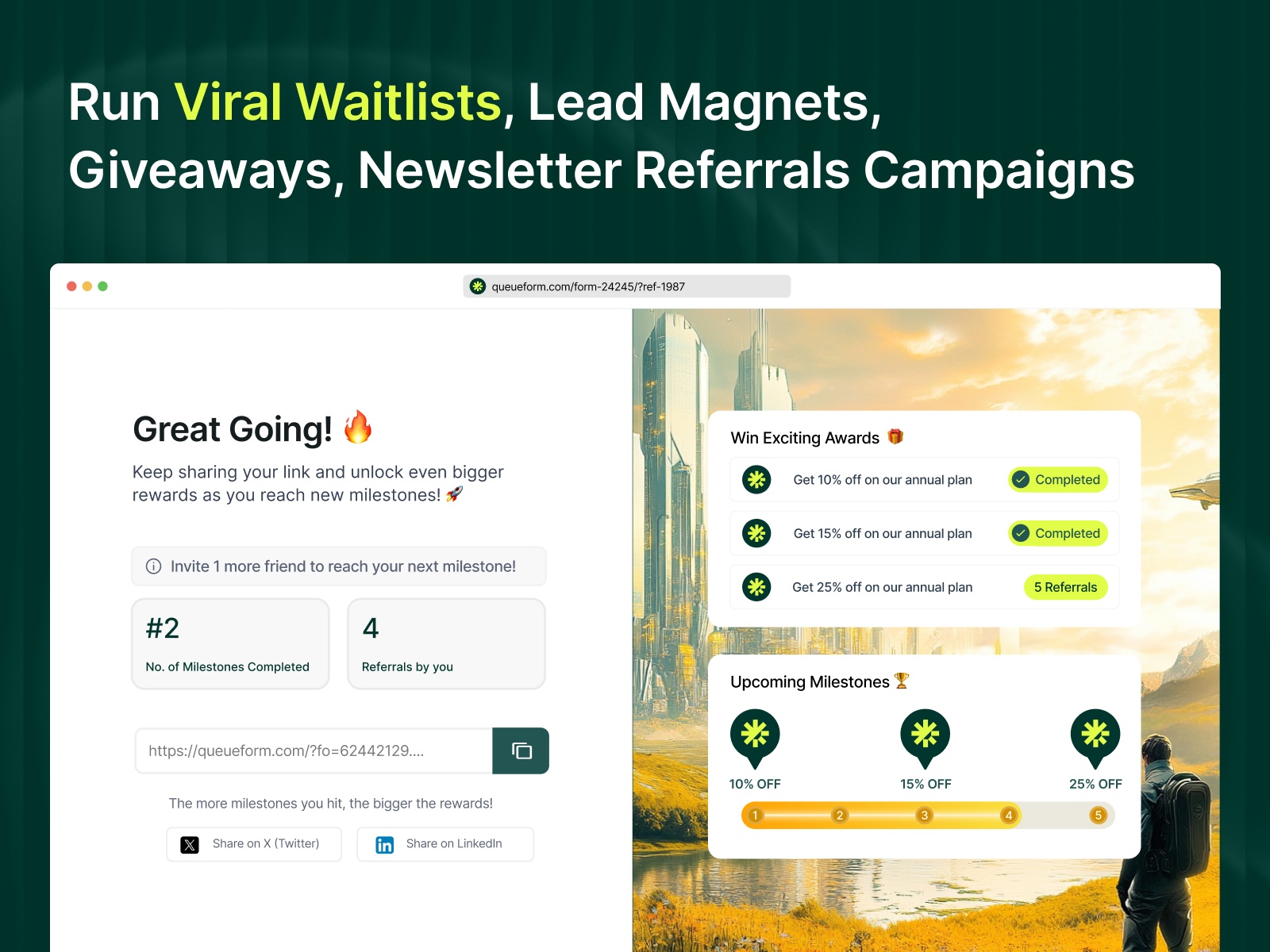 Screenshot 3 for QueueForm, a Framer Marketplace plugin by Porush Puri.