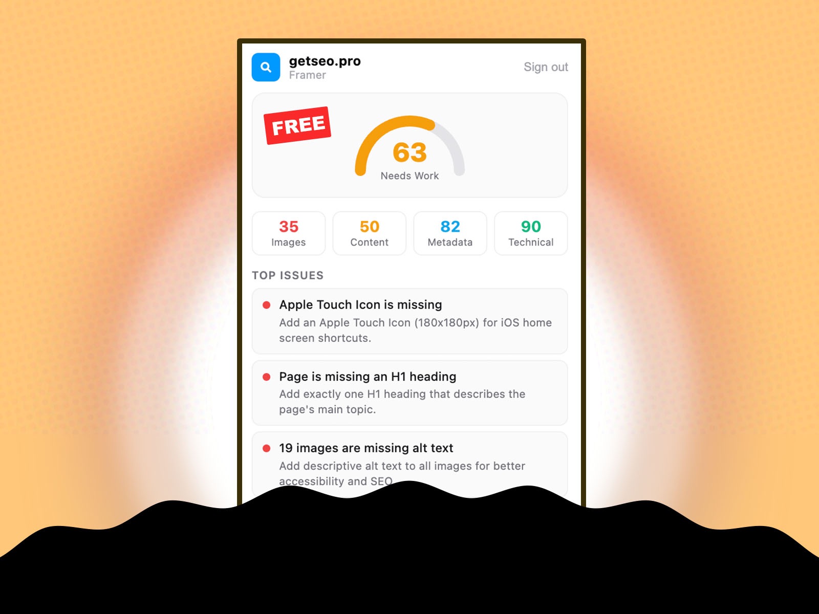 Screenshot 2 for SEO by getseo.pro, a Framer Marketplace plugin by getseo.pro _.