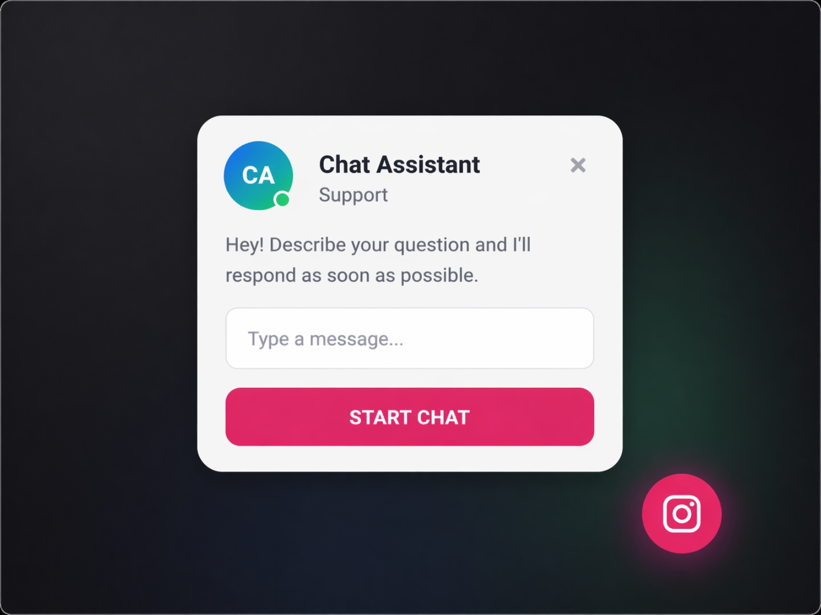 Thumbnail 1 for Message On Instagram, a Framer Marketplace plugin by Ridhwan Ahsan.