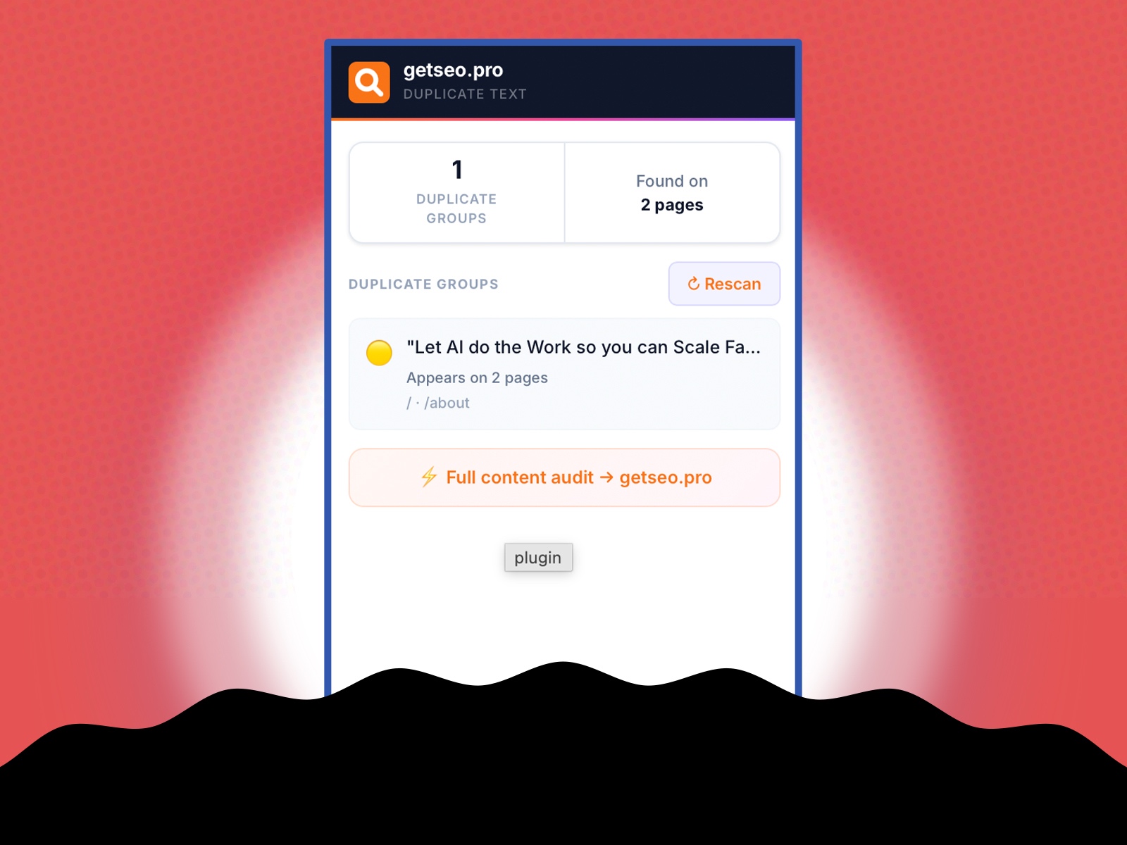Thumbnail 2 for Duplicate Text Detector, a Framer Marketplace plugin by getseo.pro _.