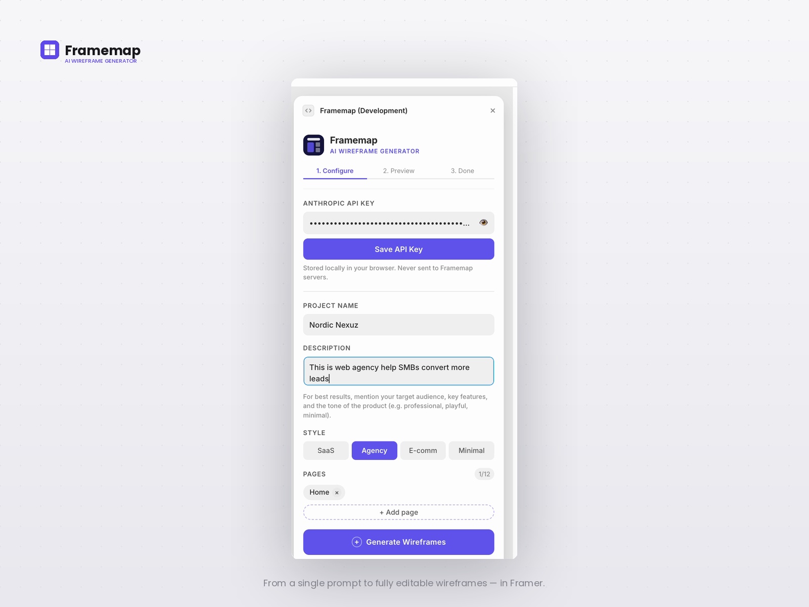 Thumbnail 1 for Framemap, a Framer Marketplace template by Khakan Hayder.