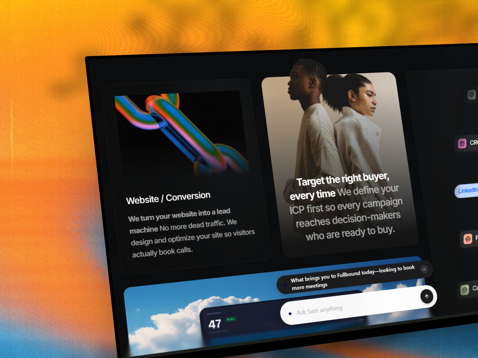 Thumbnail 2 for ClientX AI Widget, a Framer Marketplace template by Continum.