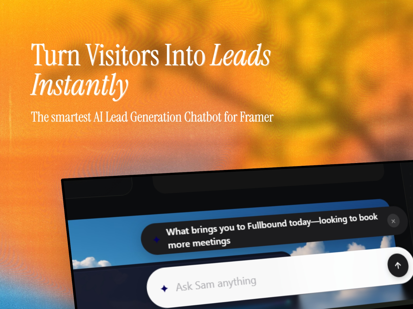 Thumbnail 1 for ClientX AI Widget, a Framer Marketplace template by Continum.