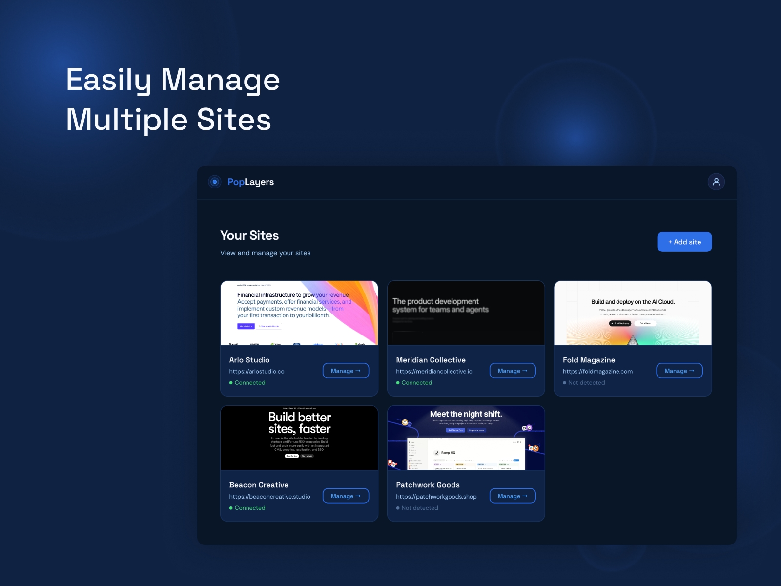 Screenshot 4 for PopLayers, a Framer Marketplace plugin by Bailey Jackson.