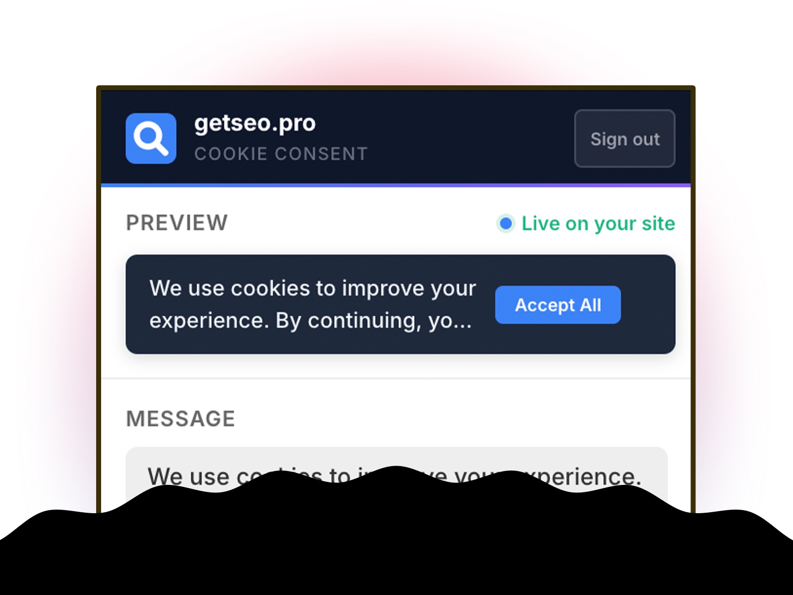 Thumbnail 1 for Cookie Consent Pro by getseo.pro, a Framer Marketplace template by getseo.pro _.