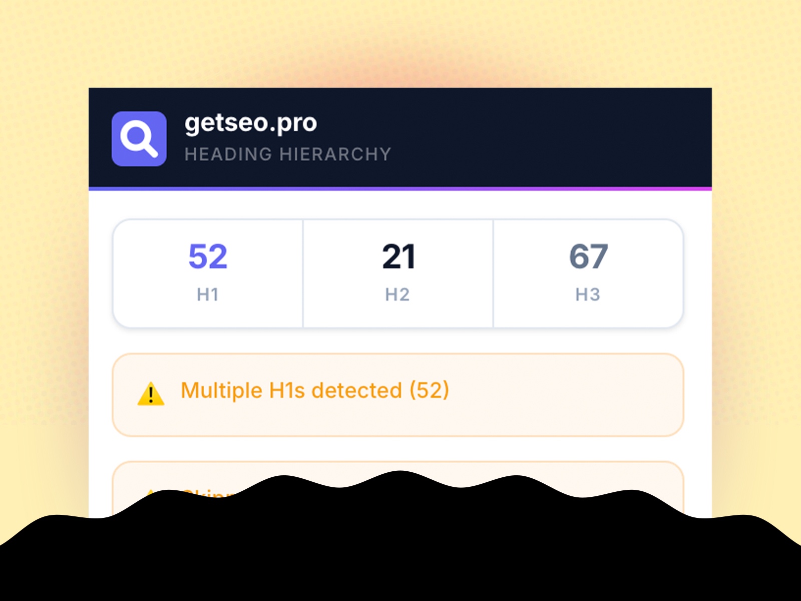 Thumbnail 1 for No.1 Heading Hierarchy Checker, a Framer Marketplace plugin by getseo.pro _.