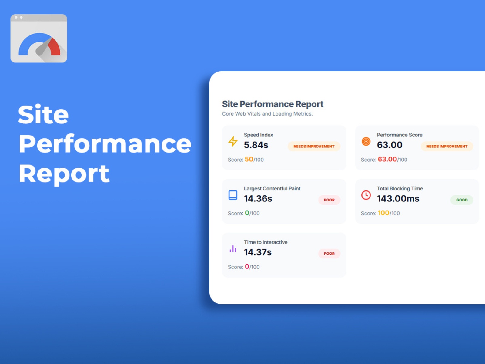 Thumbnail 2 for Google Page Speed Insights By Mp, a Framer Marketplace template by MakkPress Apps.