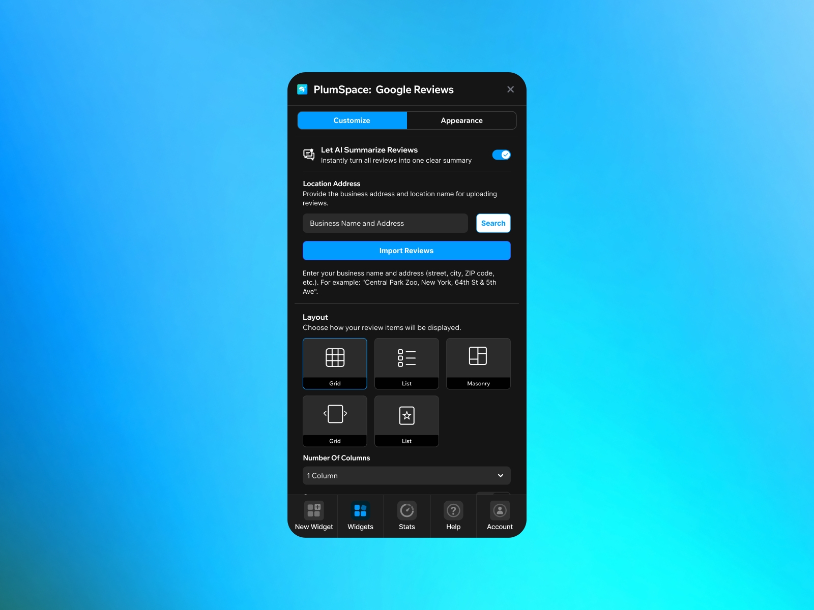 Thumbnail 2 for PlumSpace: Google Reviews Importer, a Framer Marketplace plugin by PlumSpace.