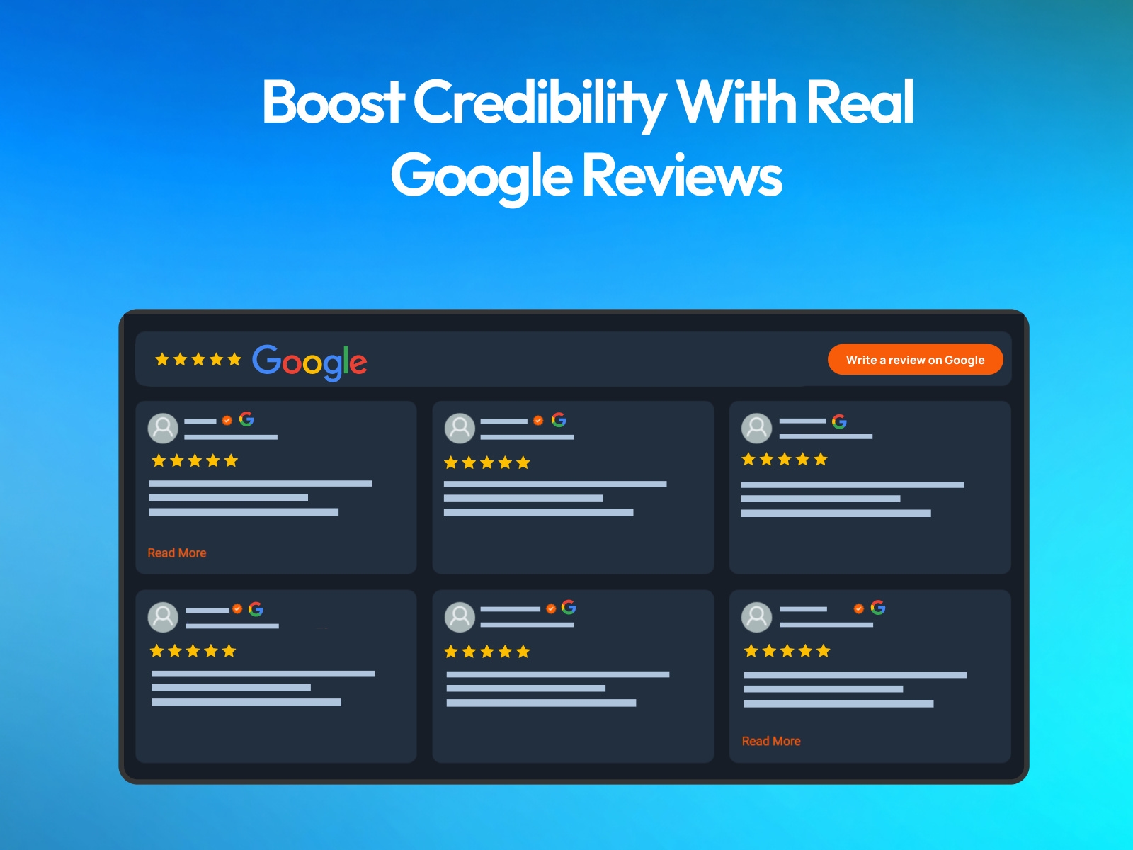 Screenshot 4 for PlumSpace: Google Reviews Importer, a Framer Marketplace plugin by PlumSpace.