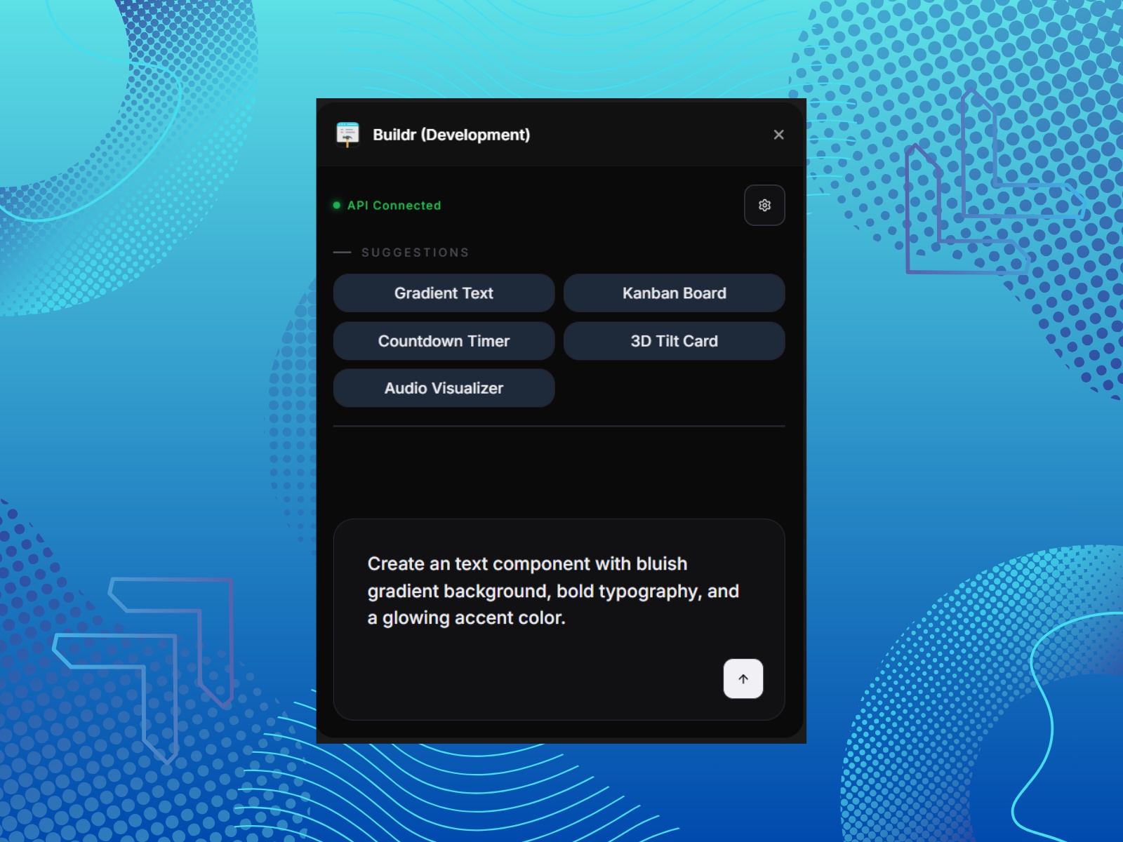 Screenshot 1 for Buildr, a Framer Marketplace plugin by Framer Explified.