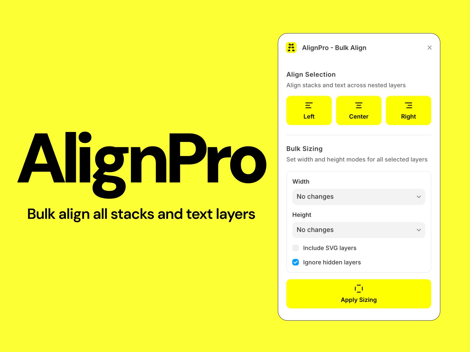 Thumbnail 1 for Align Pro - Bulk Align, a Framer Marketplace template by Oyegoke Praise.