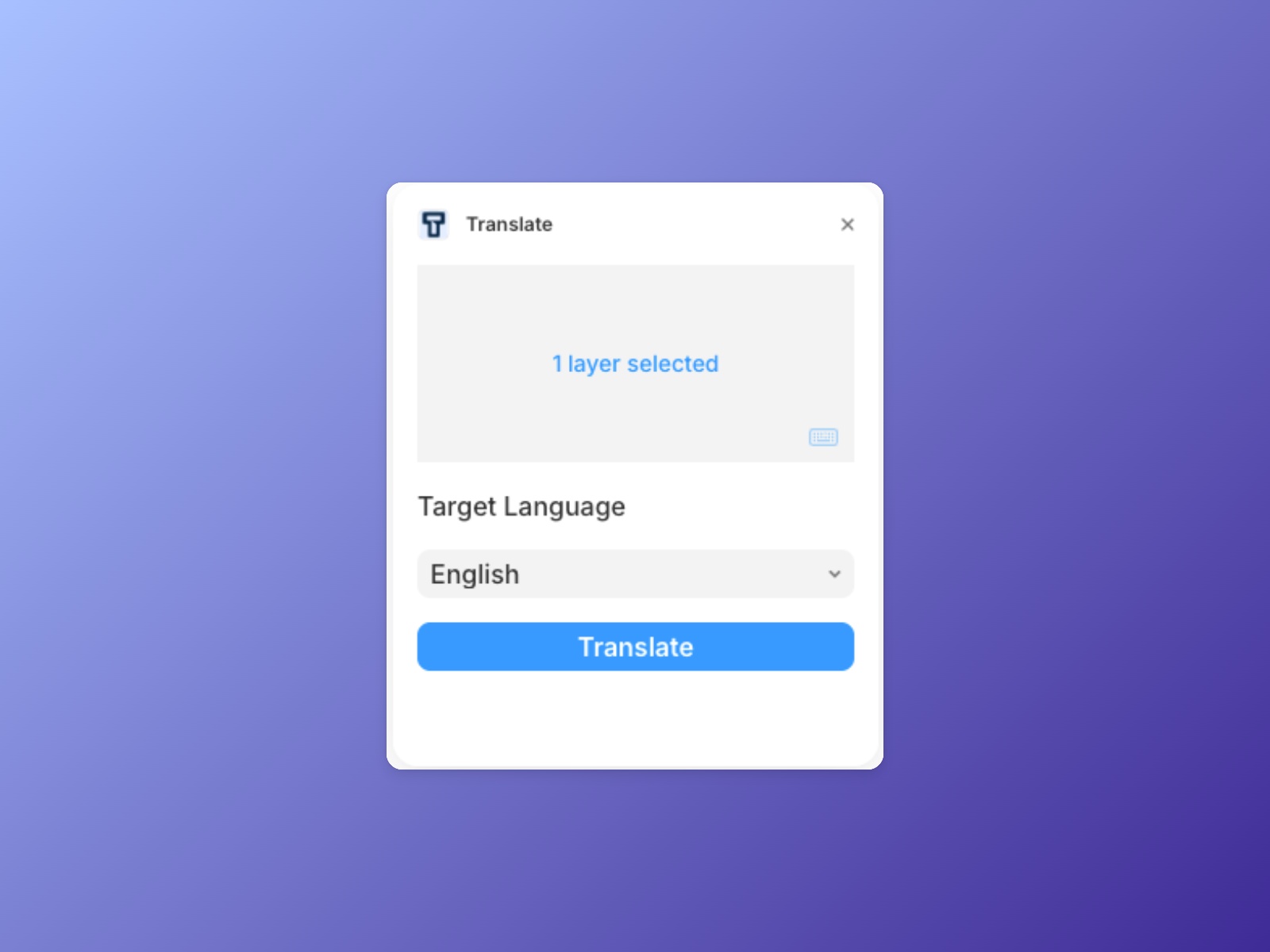 Thumbnail 1 for Translate, a Framer Marketplace plugin by jack aluo.