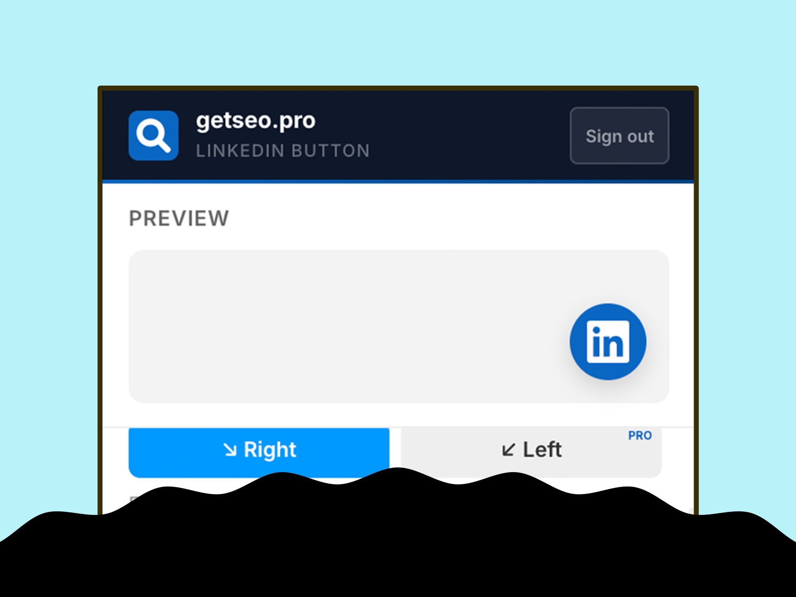 Thumbnail 1 for LinkedIn Button by getseo.pro, a Framer Marketplace plugin by getseo.pro _.