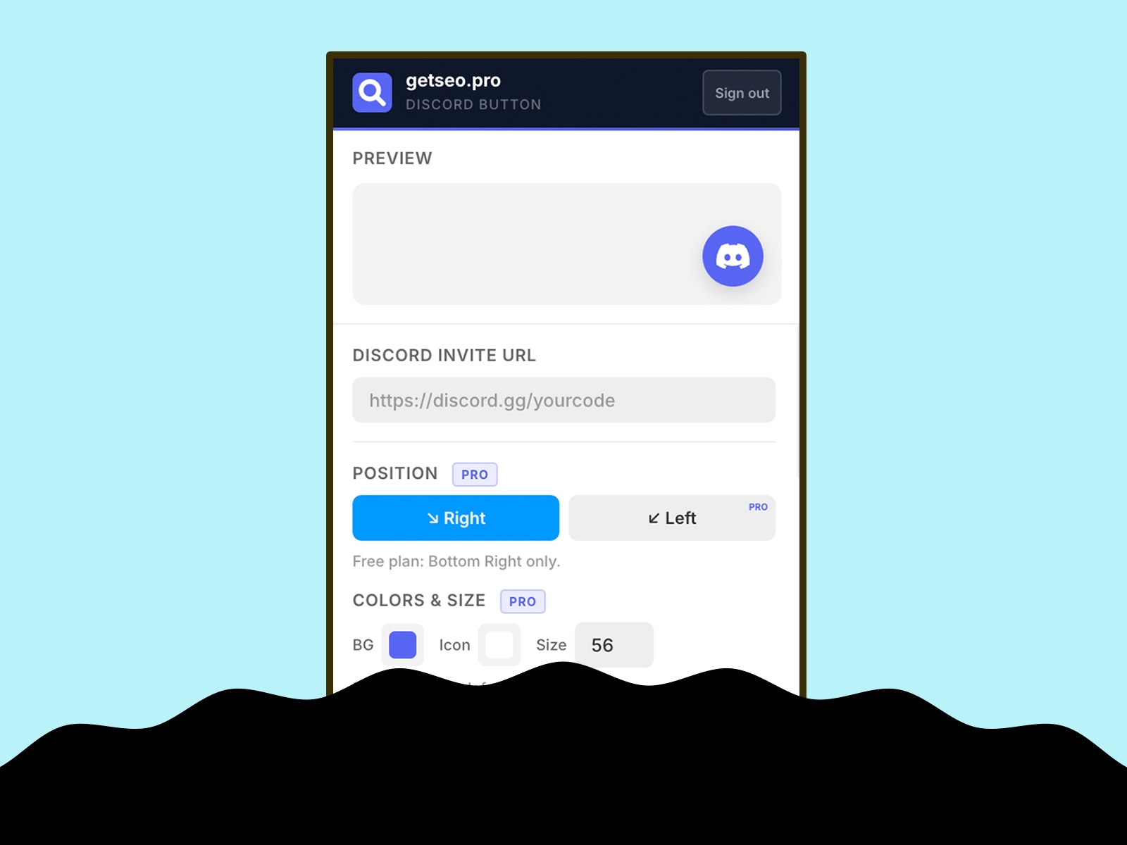 Thumbnail 2 for Discord Button by getseo.pro, a Framer Marketplace plugin by getseo.pro _.
