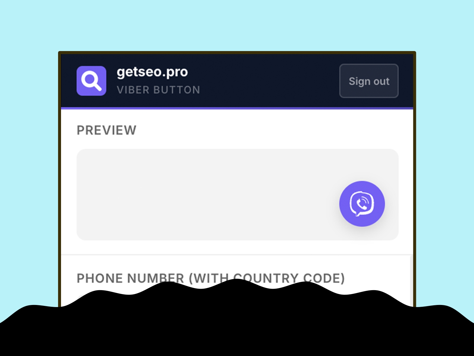 Thumbnail 1 for Viber Button by getseo.pro, a Framer Marketplace plugin by getseo.pro _.