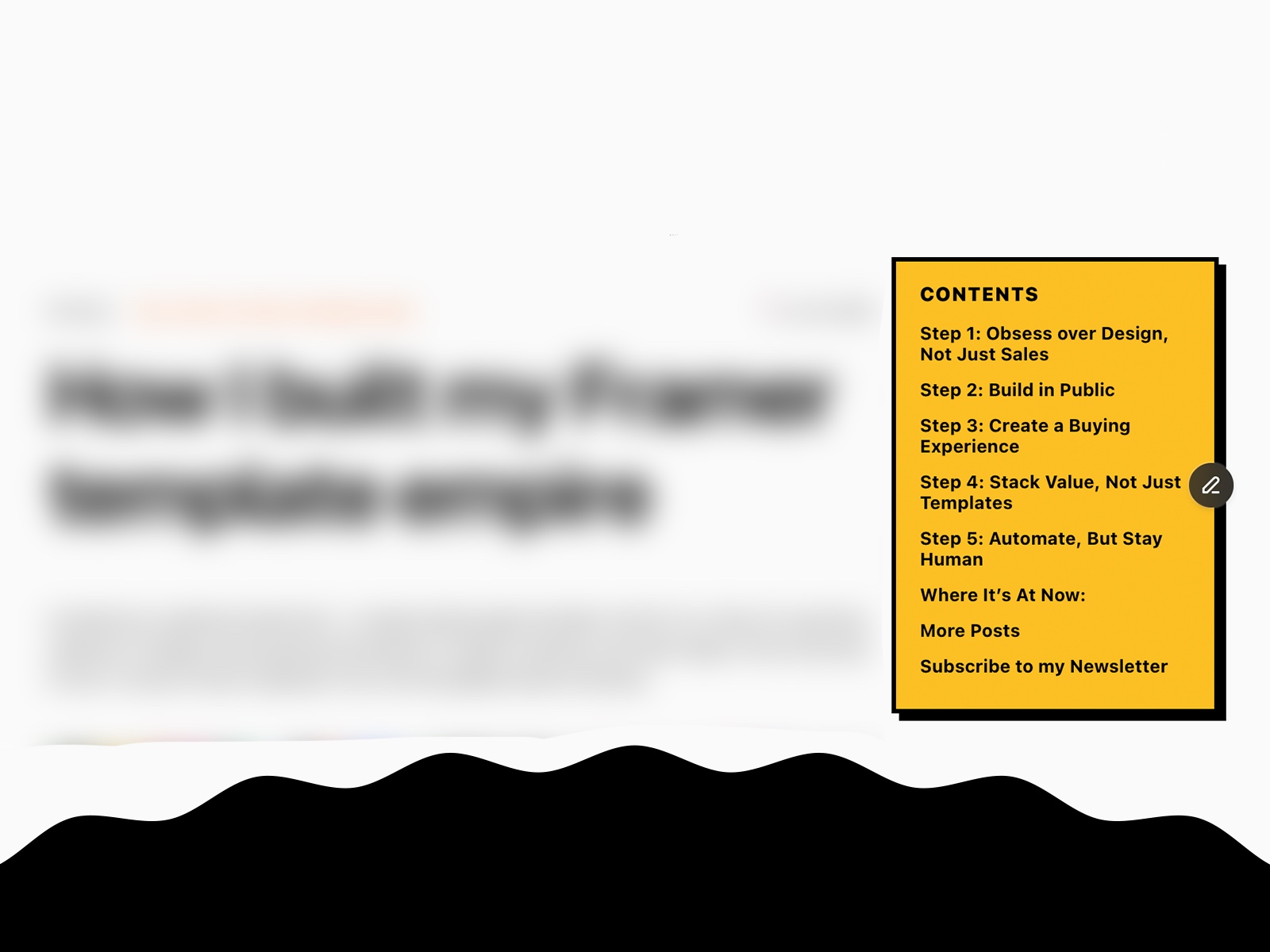 Thumbnail 1 for Table of Contents by getseo.pro, a Framer Marketplace template by getseo.pro _.