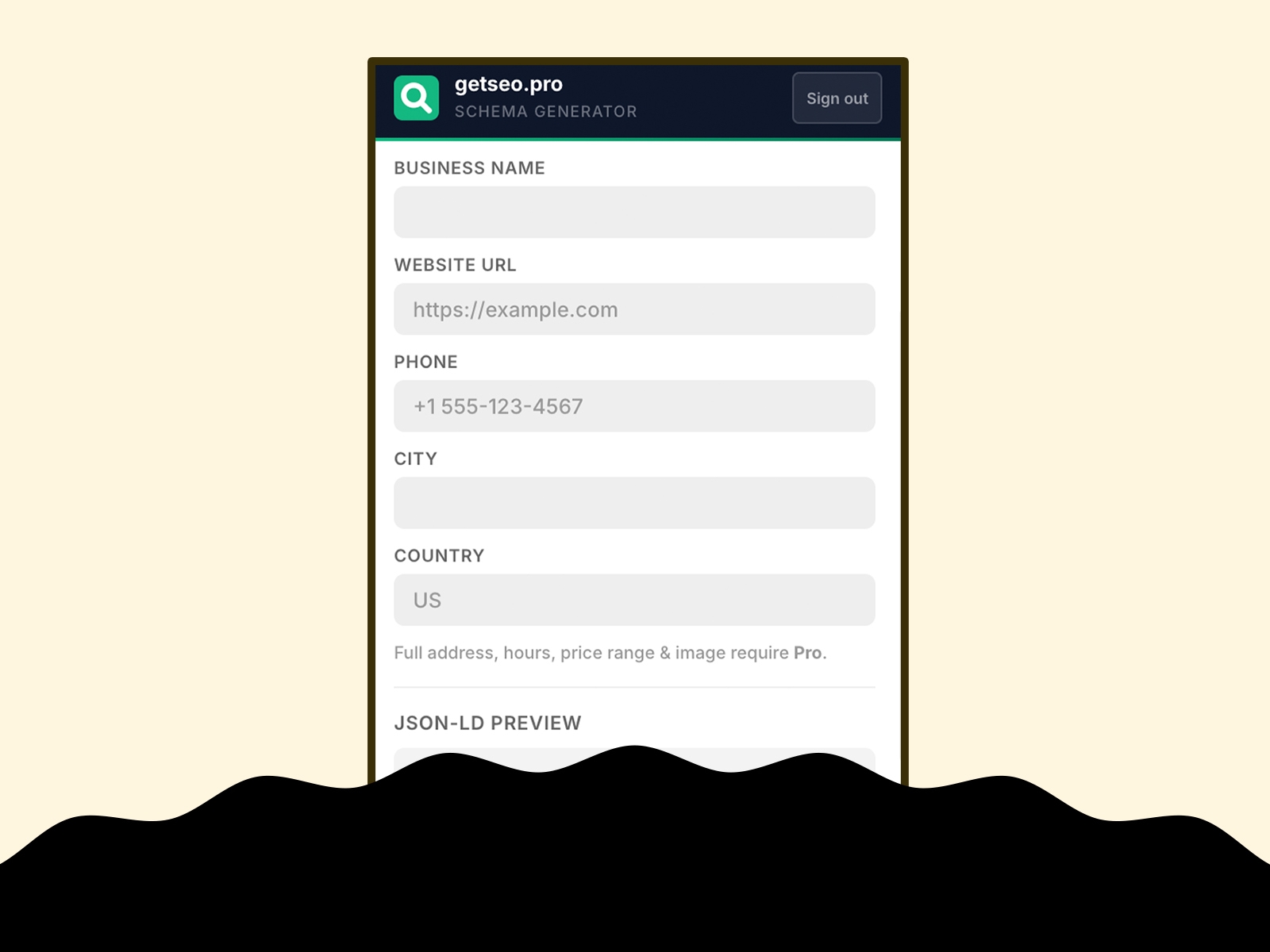 Thumbnail 2 for Schema Generator by getseo.pro, a Framer Marketplace template by getseo.pro _.