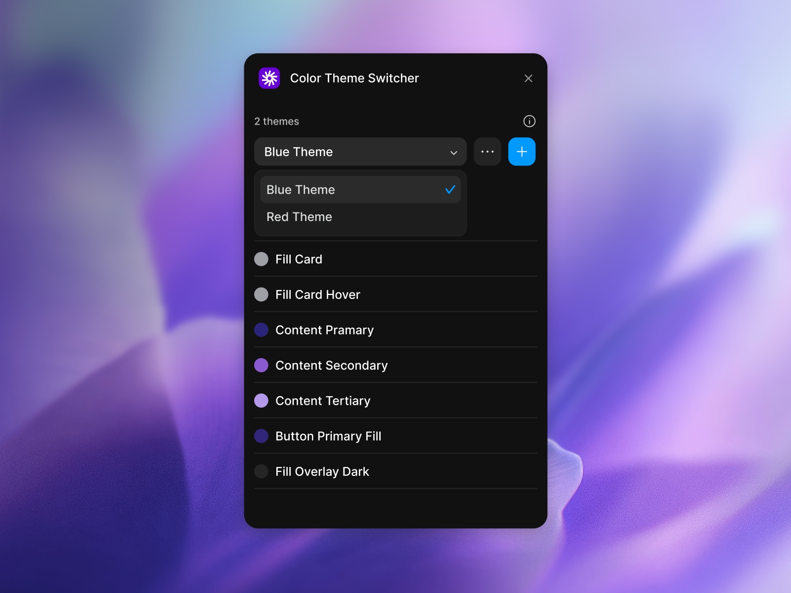 Thumbnail 1 for Color Theme Switcher, a Framer Marketplace template by Pavel Shu.