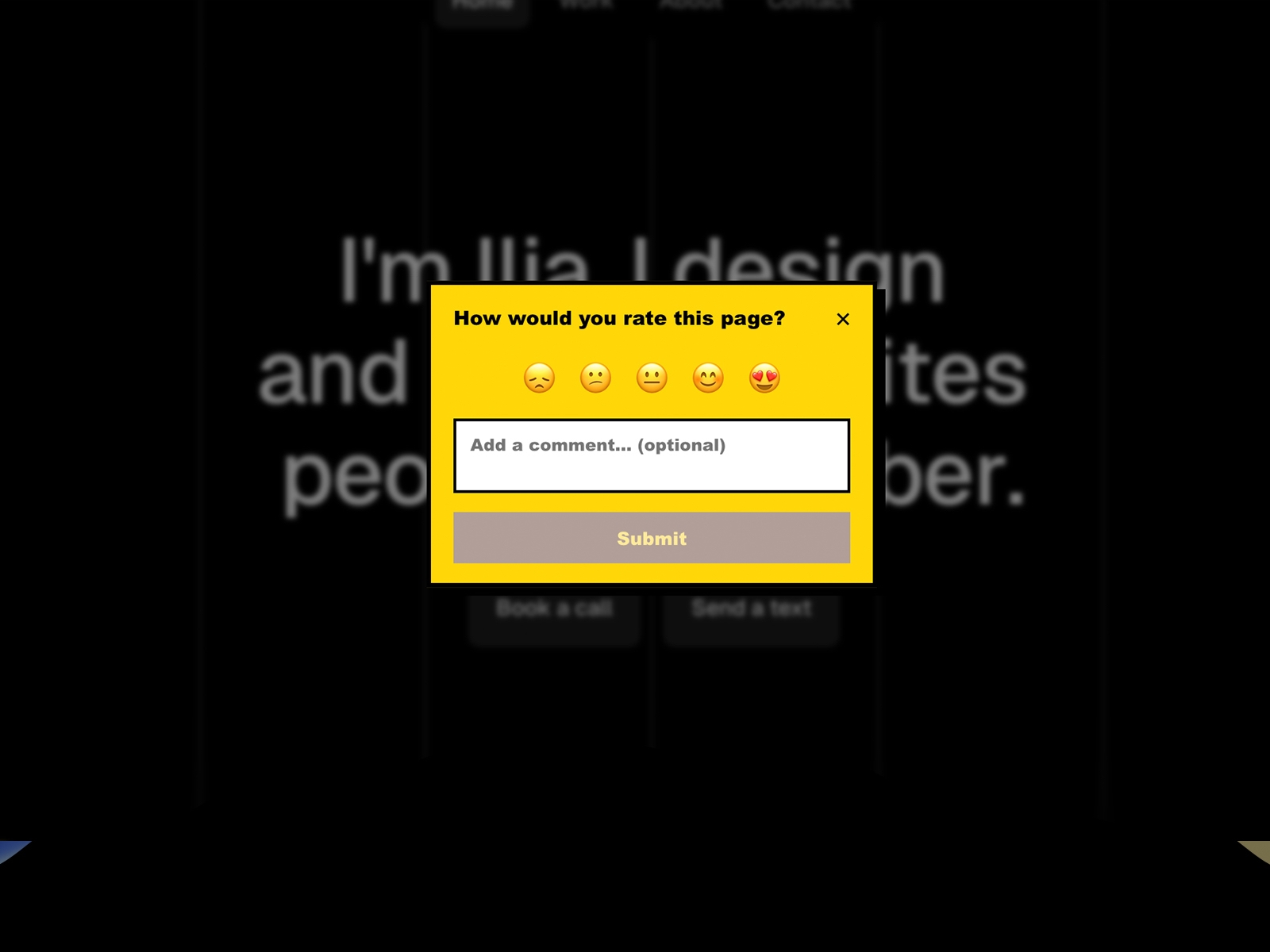 Thumbnail 1 for Feedback Widget by getseo.pro, a Framer Marketplace template by getseo.pro _.