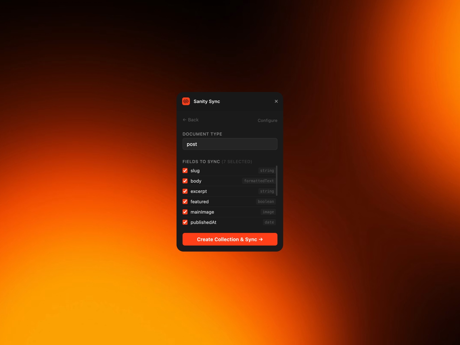 Thumbnail 1 for Sanity Sync, a Framer Marketplace template by Alexis Romo.