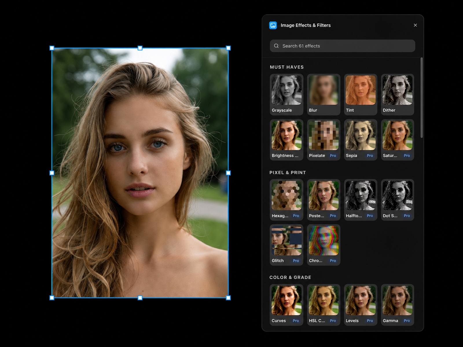 Thumbnail 1 for Image Effects & Filters, a Framer Marketplace template by Benjamin Barak.