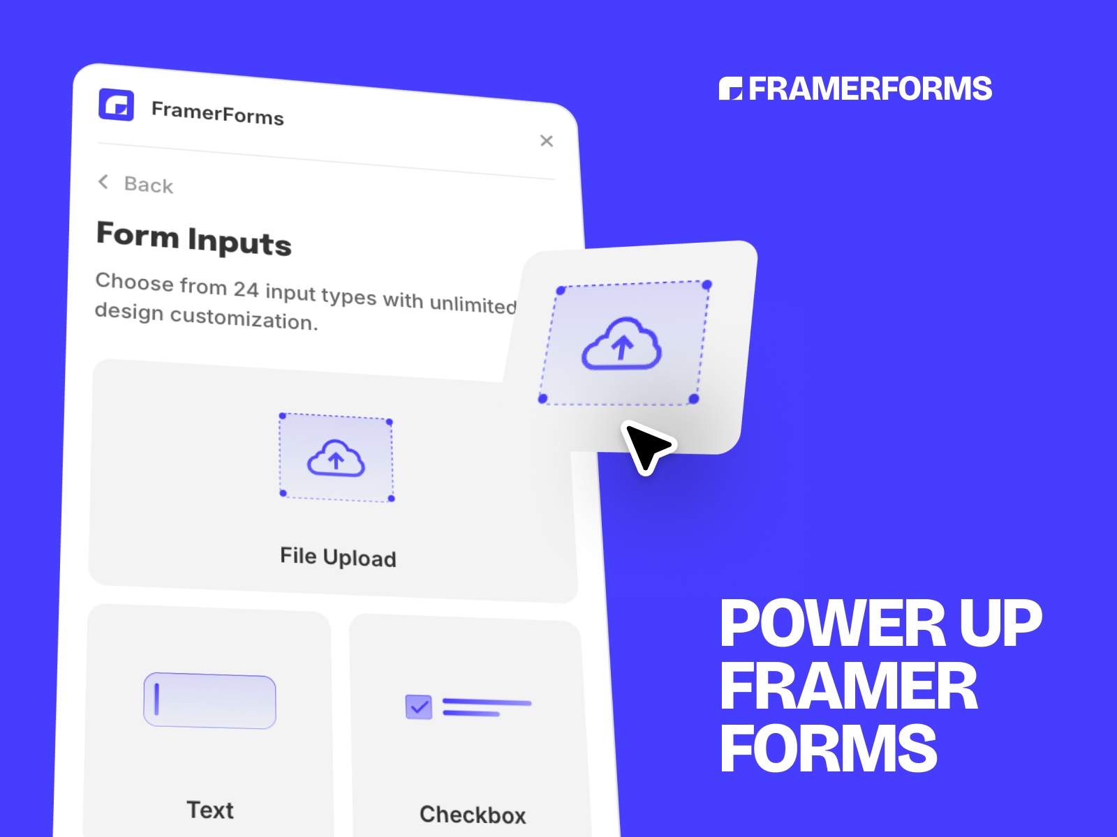 Thumbnail 1 for FramerForms, a Framer Marketplace template by Insert Frame.