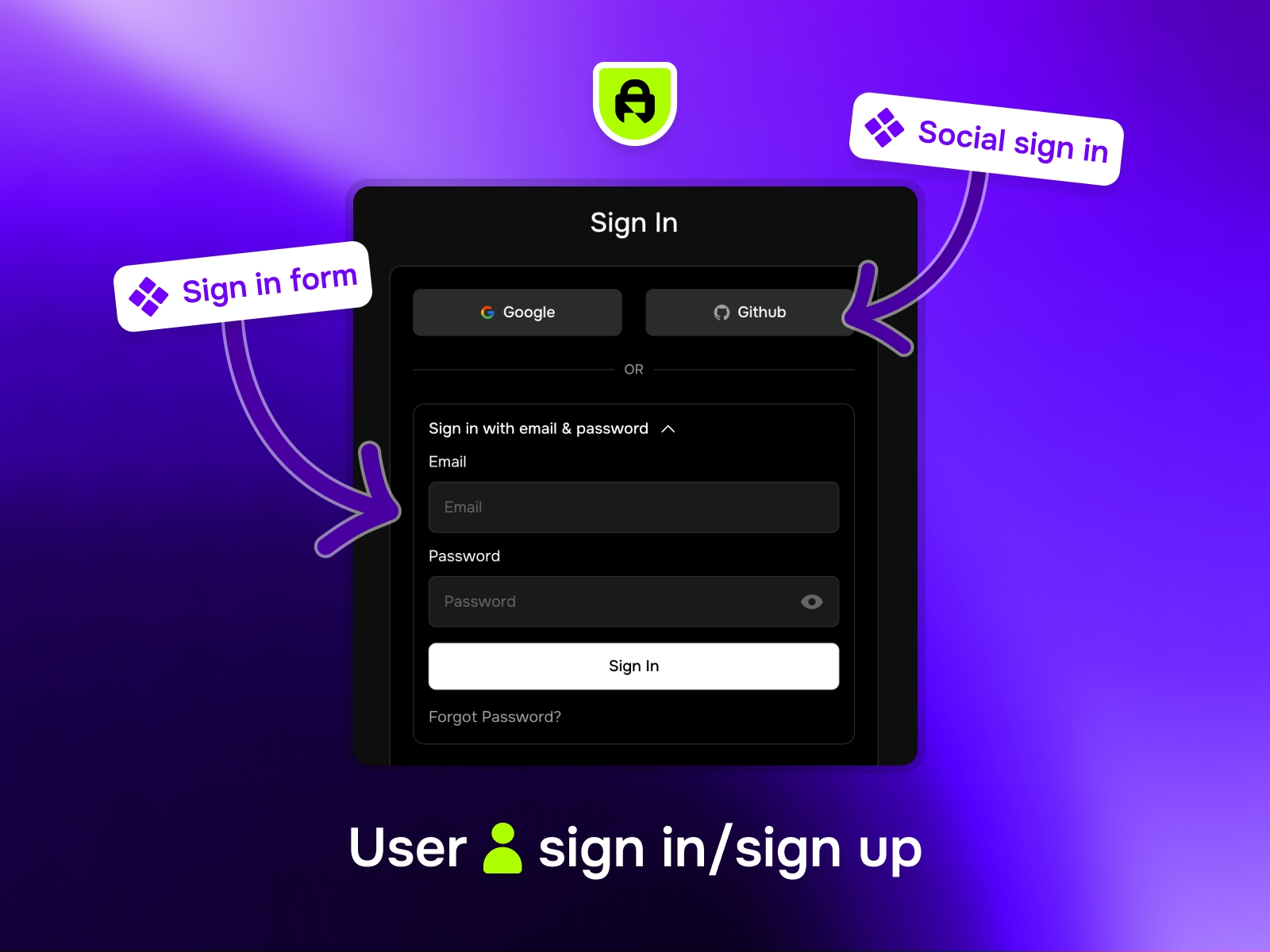 Screenshot 3 for FrameAuth (previously FramerAuth), a Framer Marketplace plugin by Danny Sapio.
