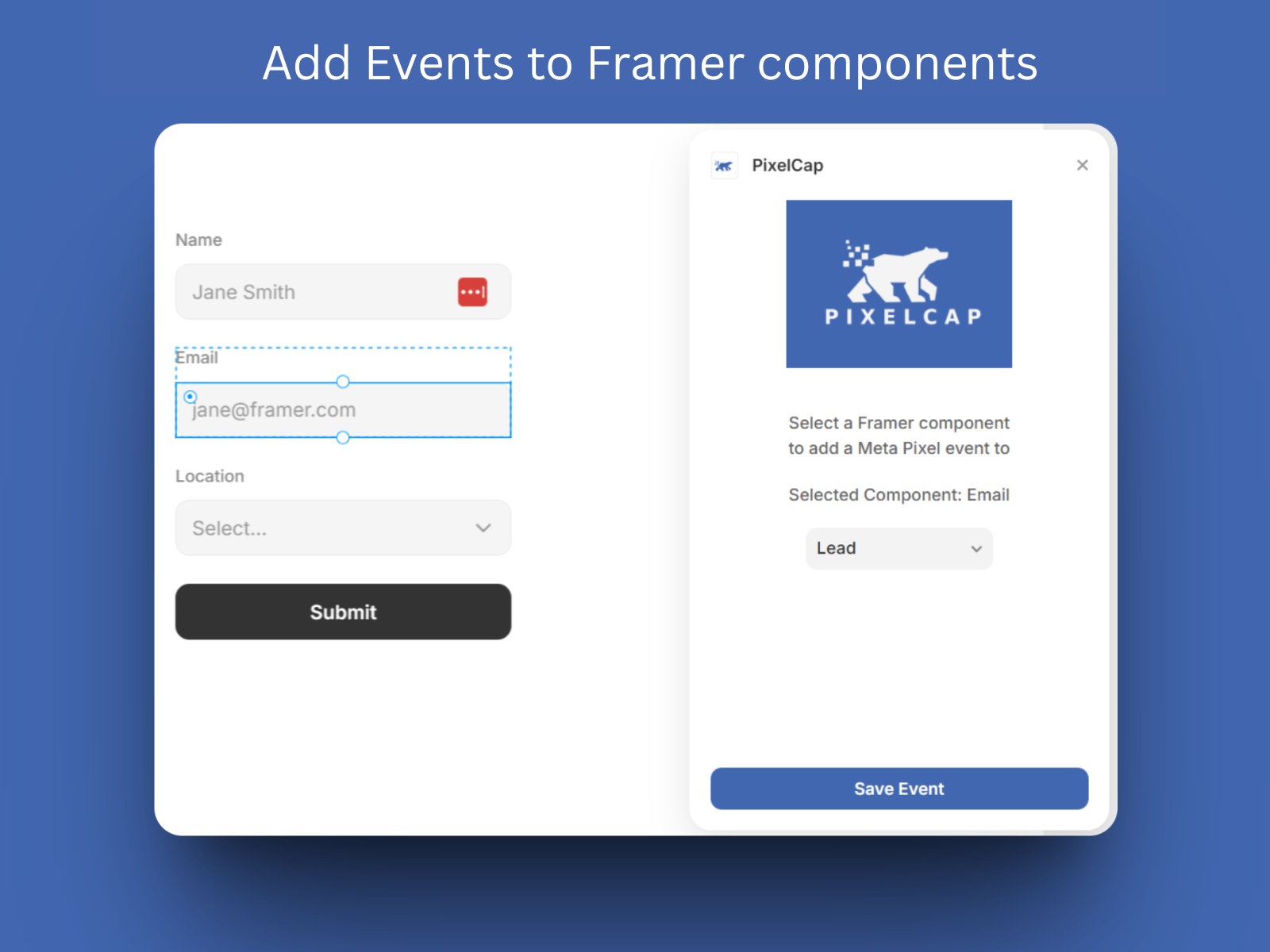 Thumbnail 2 for Pixelcap, a Framer Marketplace plugin by Nixir.