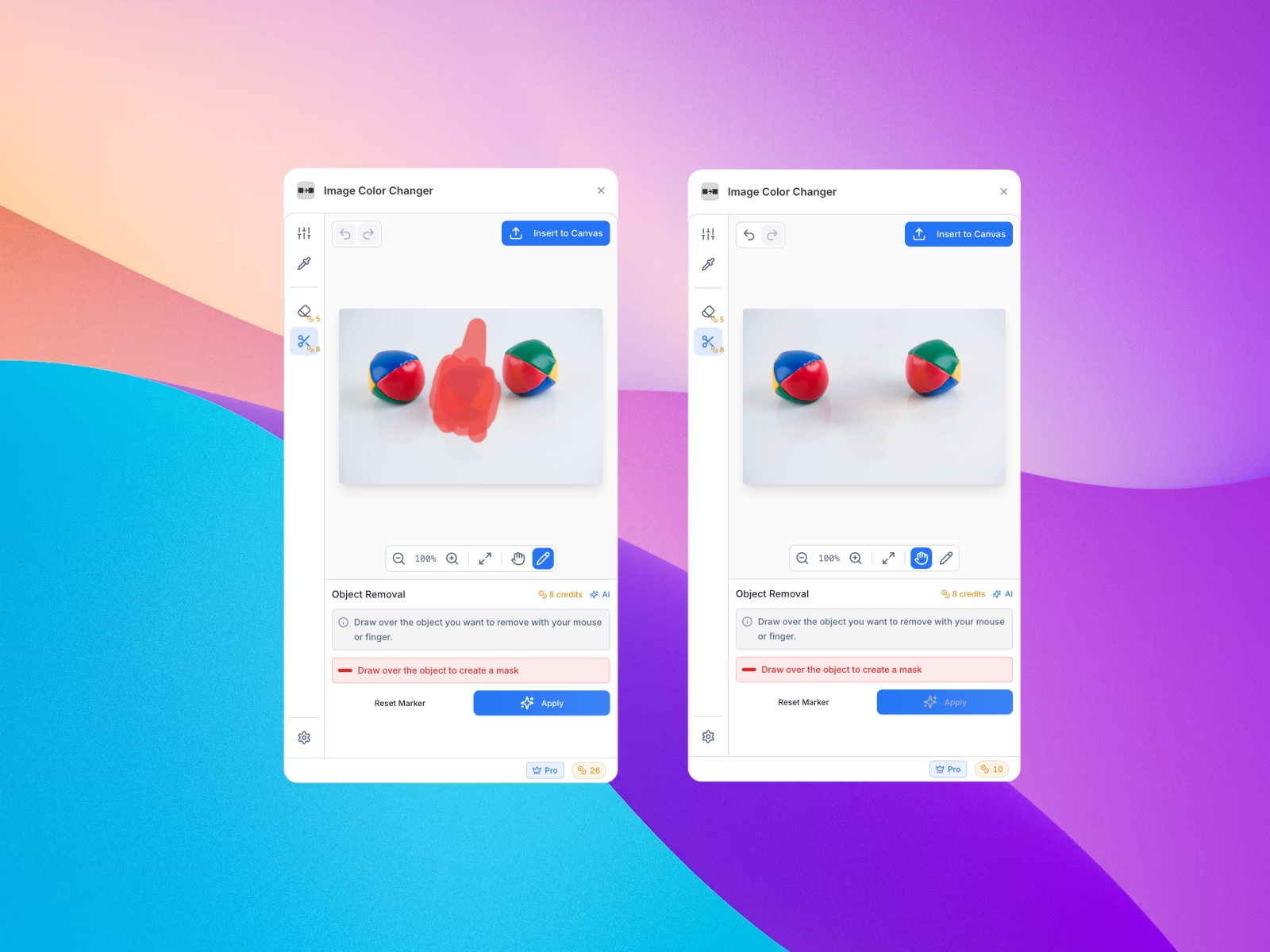 Screenshot 4 for Image Color Changer, a Framer Marketplace plugin by QwertyBit.