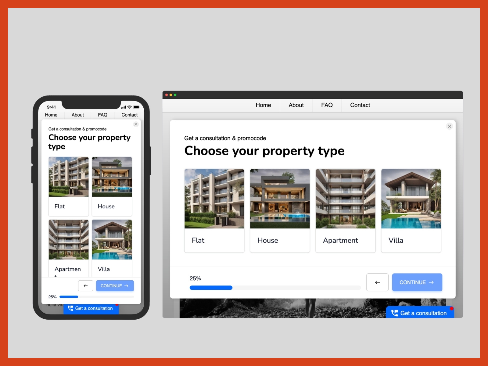 Screenshot 3 for Smartarget Quiz Popup, a Framer Marketplace plugin by Smartarget.