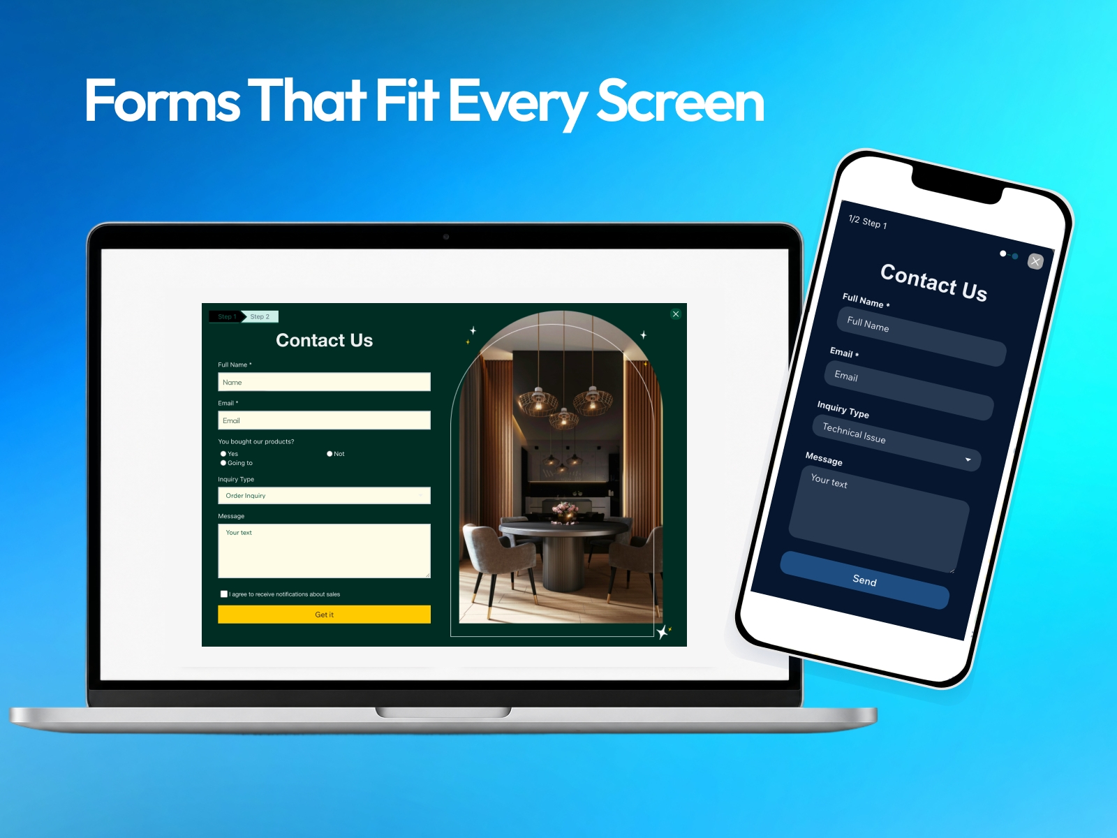 Screenshot 4 for PlumSpace: Form Builder, a Framer Marketplace plugin by PlumSpace.
