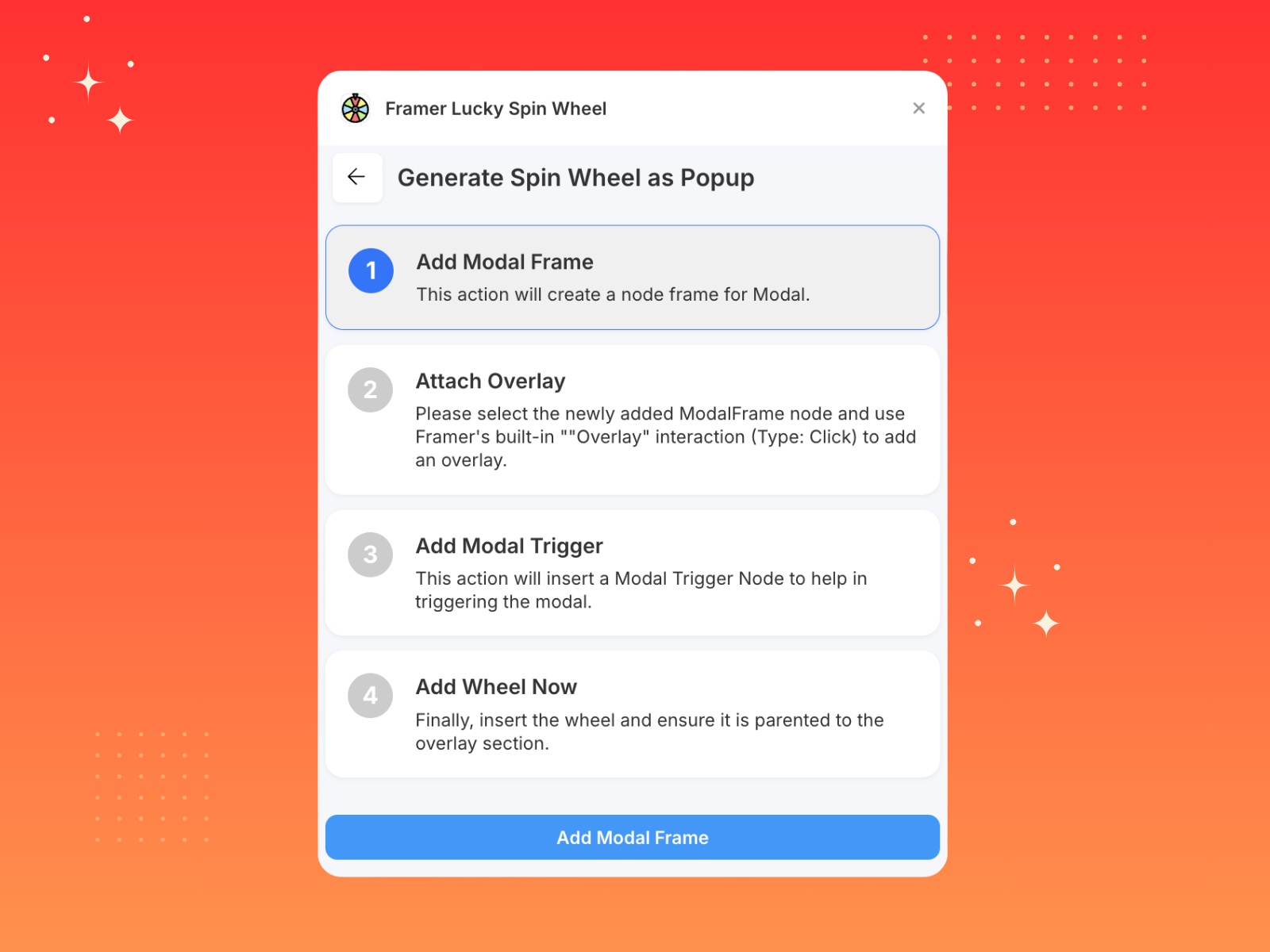 Thumbnail 2 for Framer Lucky Spin Wheel, a Framer Marketplace plugin.