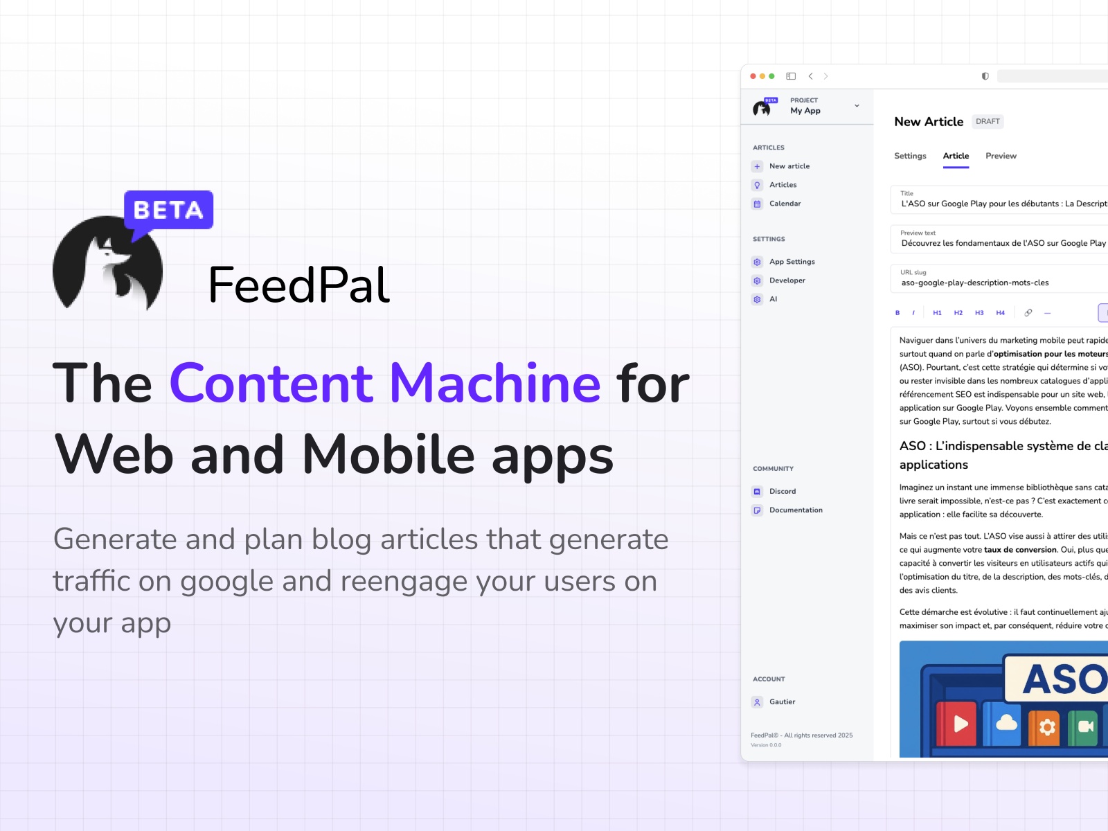 Thumbnail 1 for FeedPal, a Framer Marketplace plugin by Gautier Siclon.