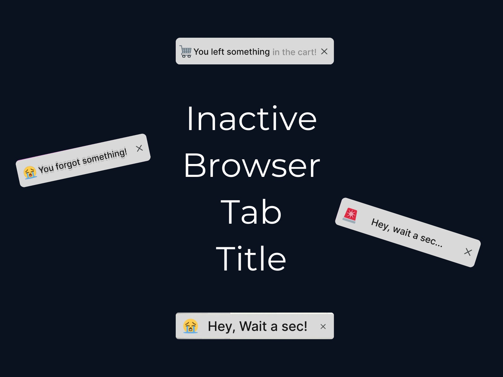 Thumbnail 1 for Inactive Browser Tab Site Title, a Framer Marketplace plugin by Blupry.