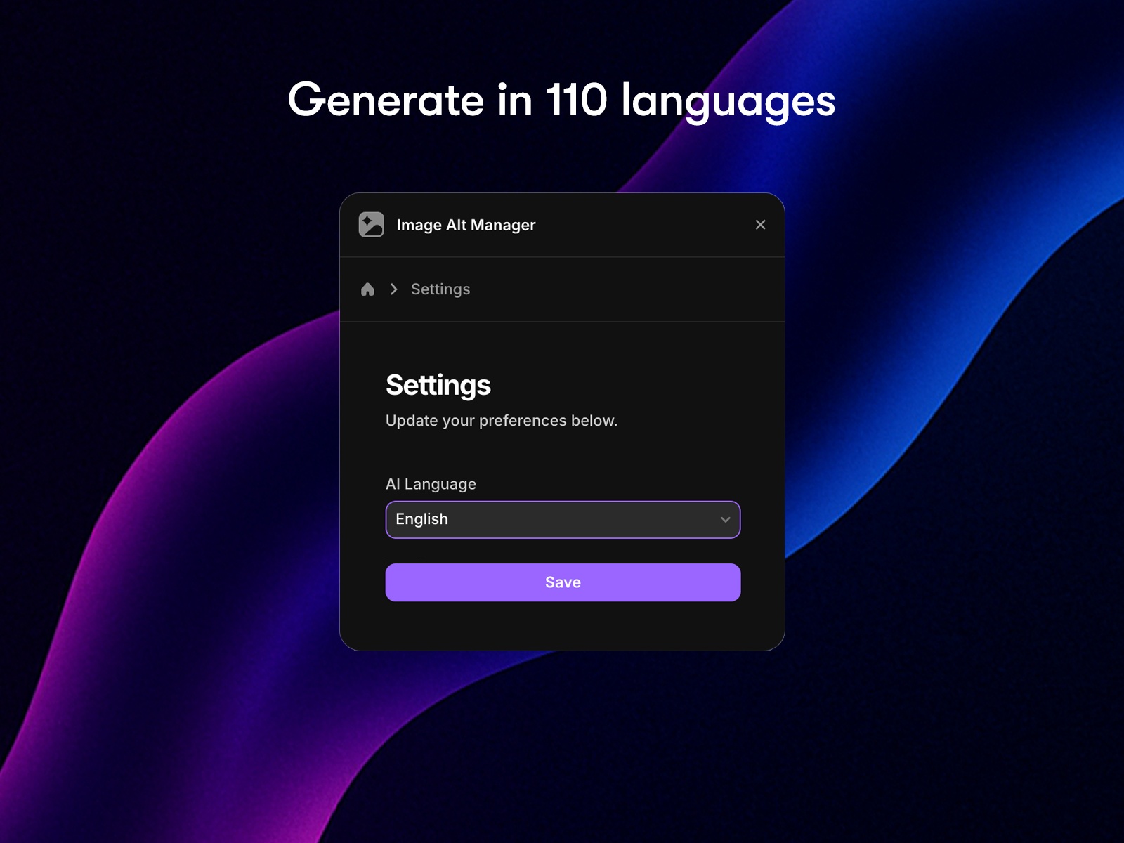 Screenshot 2 for Image Alt Manager, a Framer Marketplace plugin by Fehmi Özüseven.
