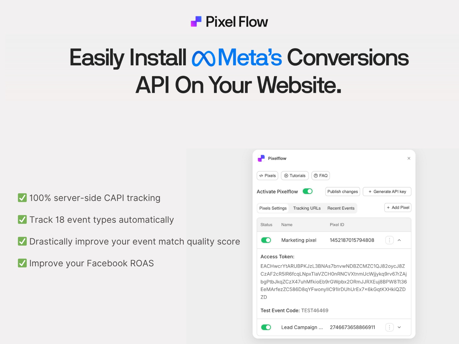 Thumbnail 1 for Pixelflow, a Framer Marketplace template by Emmett Cooke.