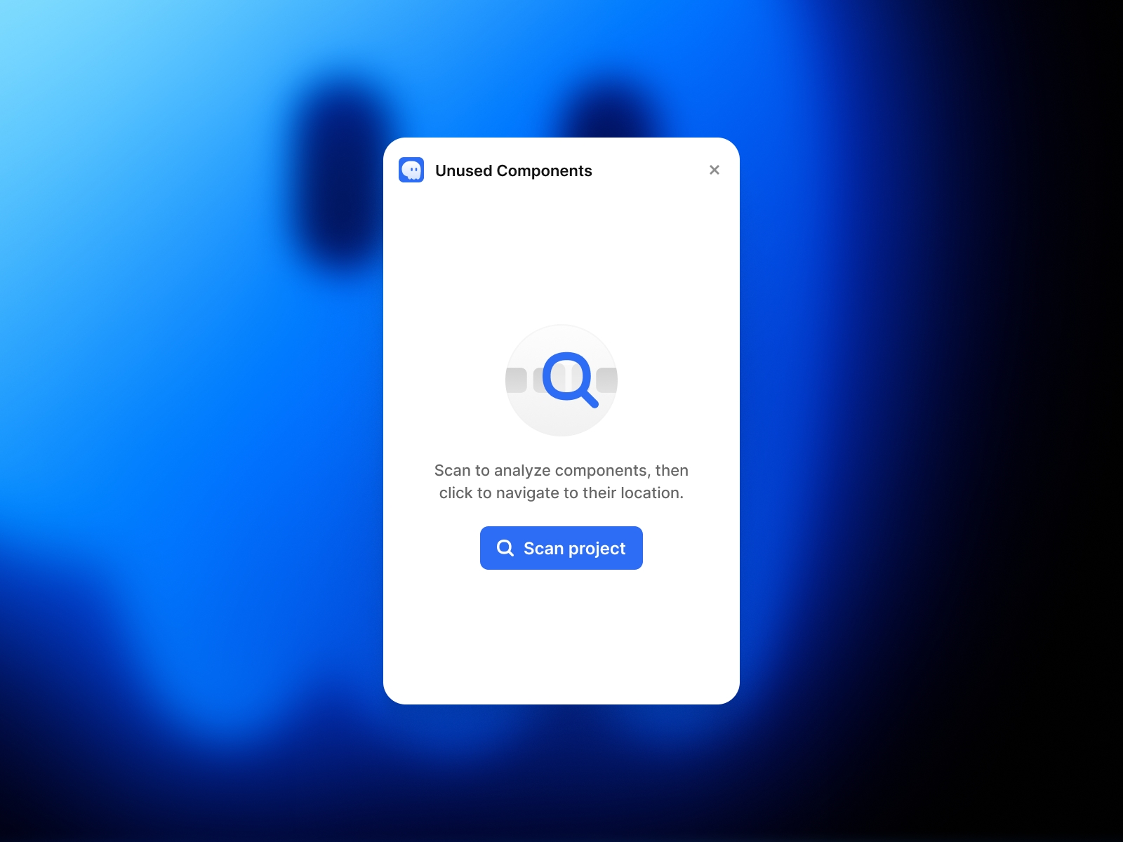 Screenshot 1 for Unused Components, a Framer Marketplace plugin by Emanuel Serbanoiu.