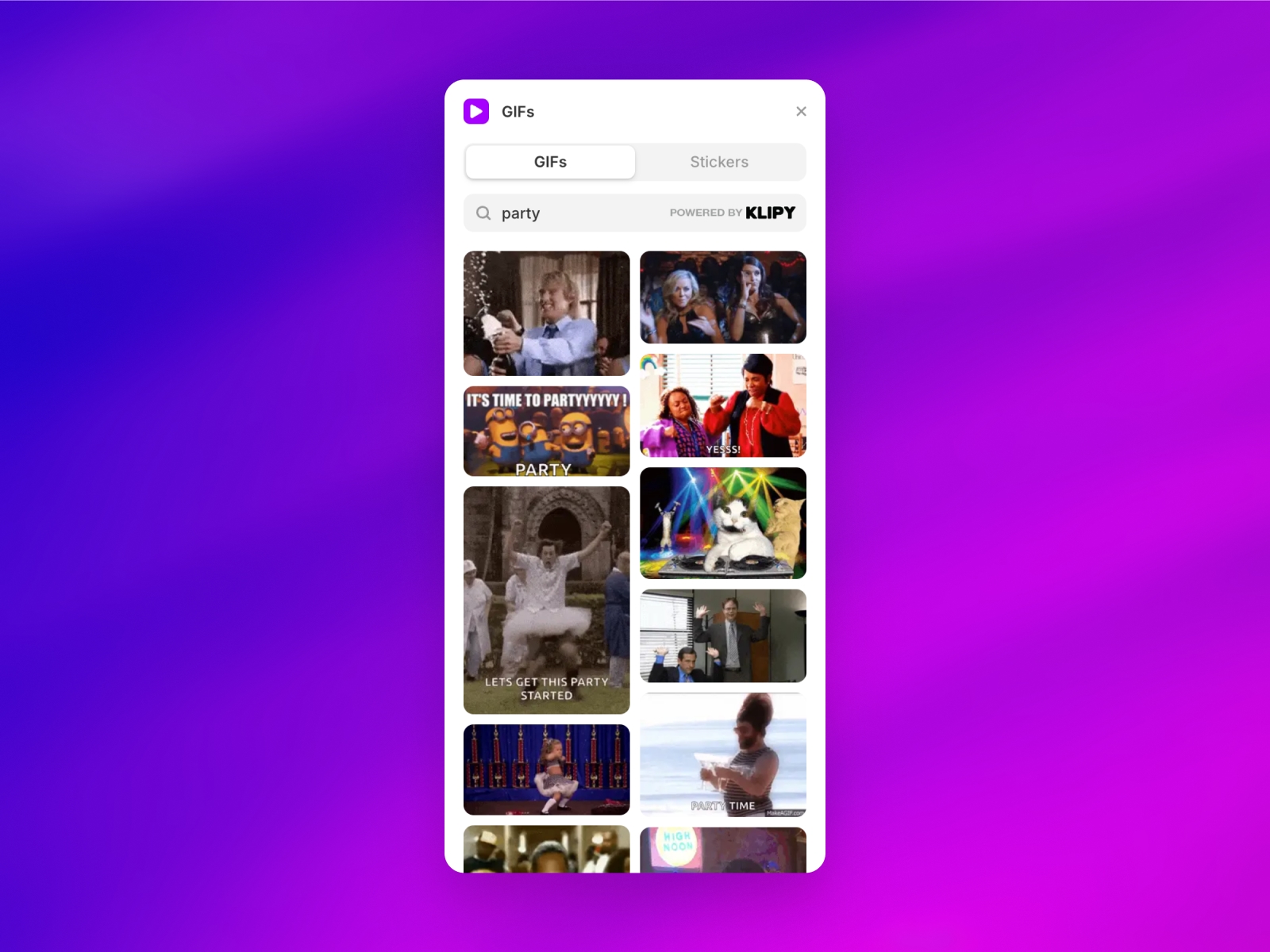 Screenshot 1 for GIFs, a Framer Marketplace plugin by Isaac Roberts.