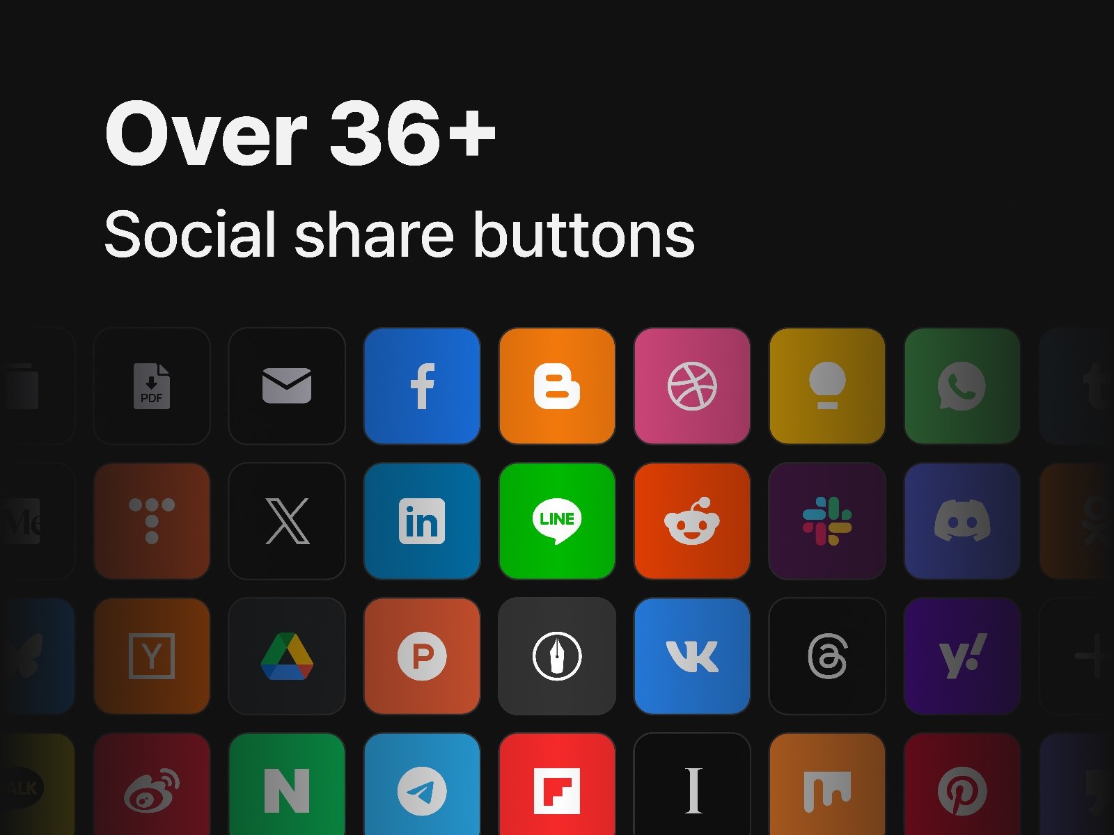 Screenshot 1 for Framer Share, a Framer Marketplace plugin by Framer Space.