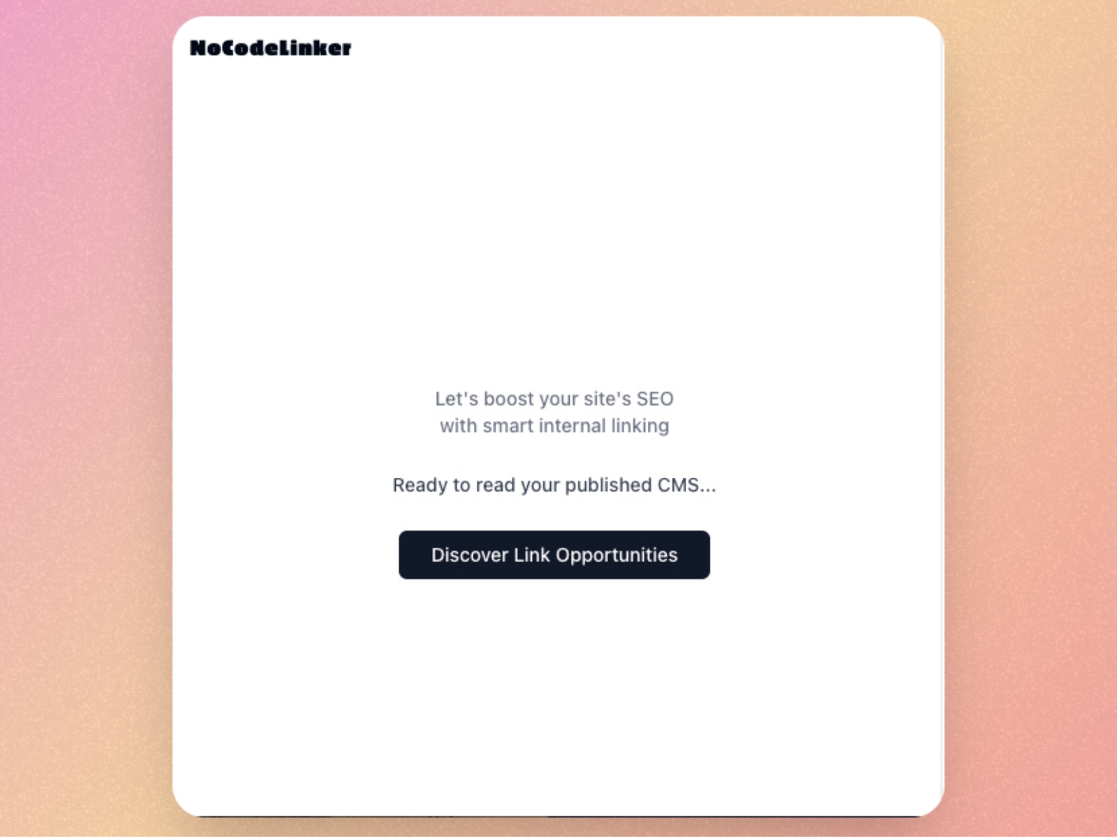 Screenshot 2 for NoCodeLinker, a Framer Marketplace plugin by Giki Tech.