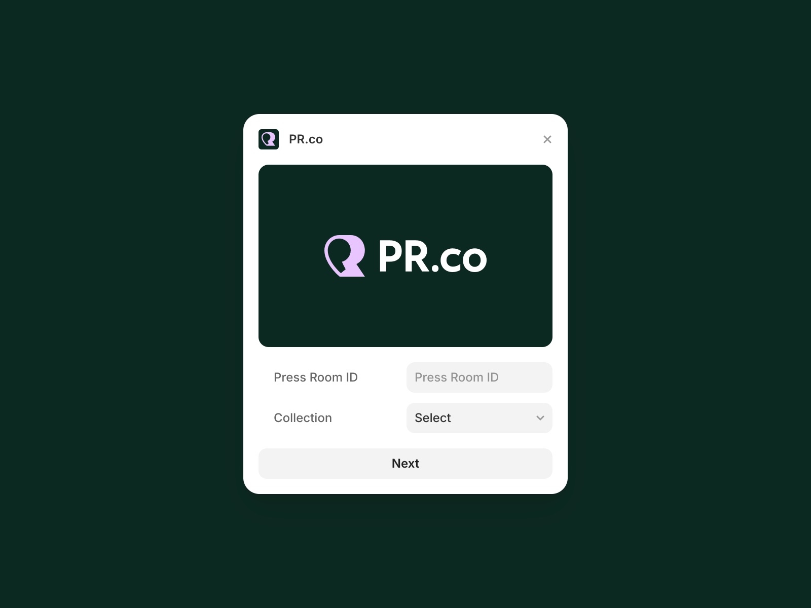 Screenshot 1 for PR.co, a Framer Marketplace plugin by Framer.