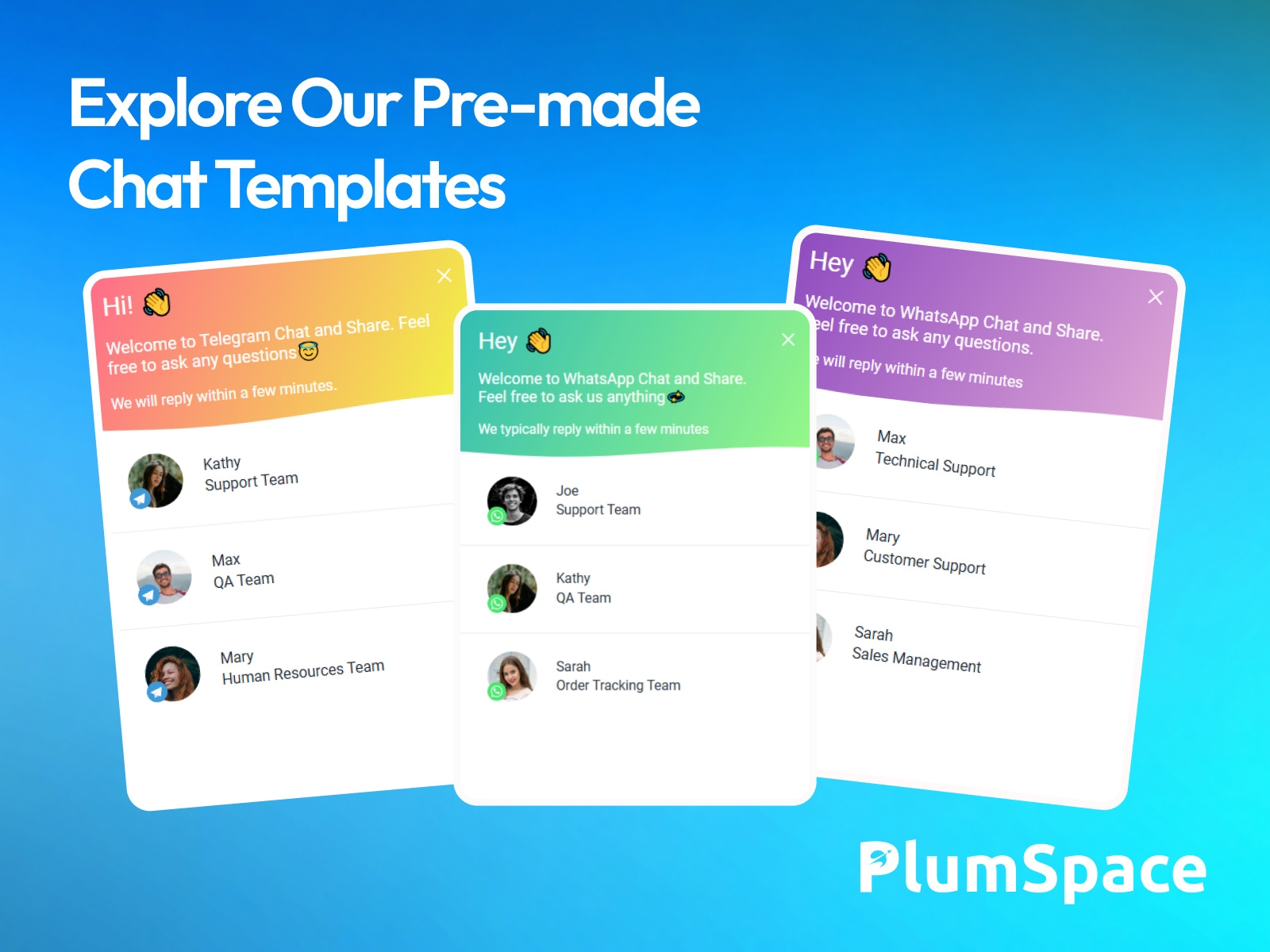 Screenshot 3 for PlumSpace: WhatsApp Chat, a Framer Marketplace plugin by PlumSpace.