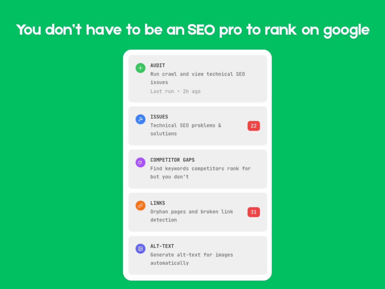Thumbnail 1 for NoCodeAEO, a Framer Marketplace template by Giki Tech.