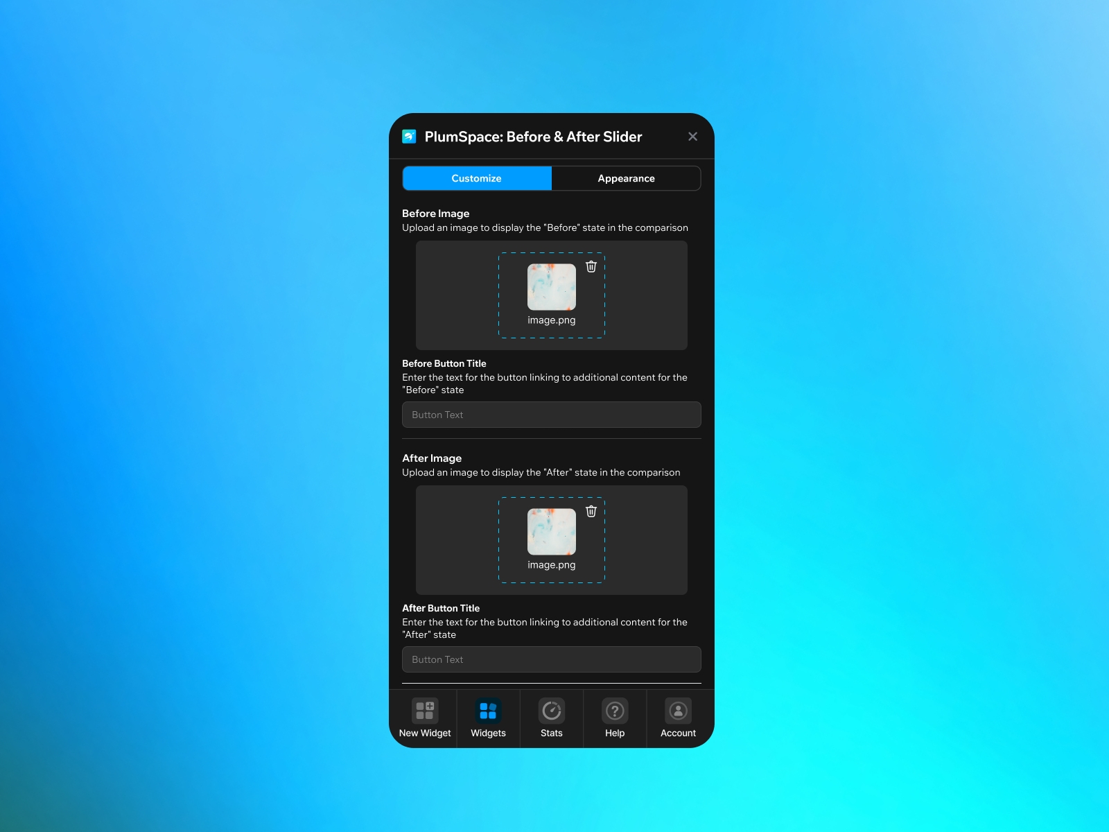 Thumbnail 2 for PlumSpace: Before & After Slider, a Framer Marketplace template by PlumSpace.