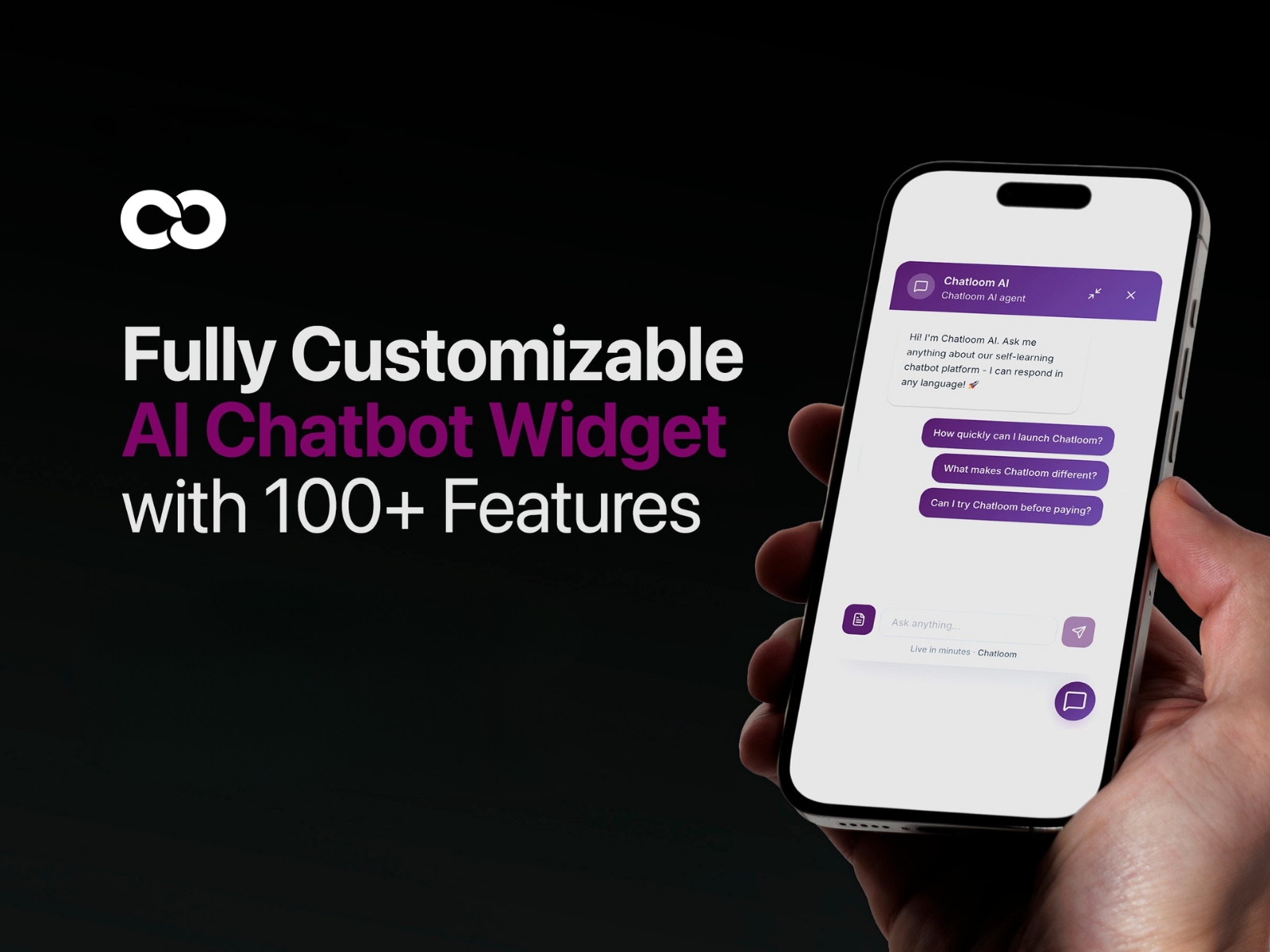 Thumbnail 2 for Chatloom, a Framer Marketplace plugin by Can Girgin.