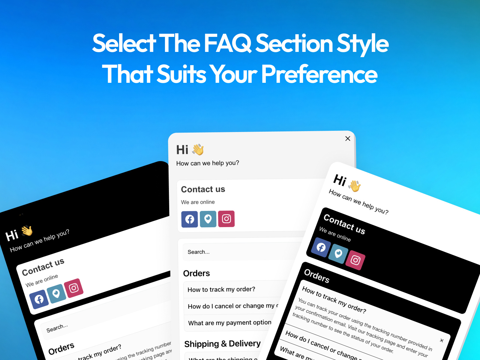 Screenshot 3 for PlumSpace: FAQ & HelpDesk, a Framer Marketplace plugin by PlumSpace.